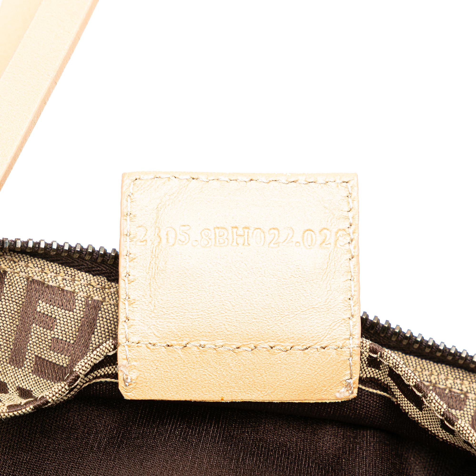 Fendi Zucchino Canvas Tote
