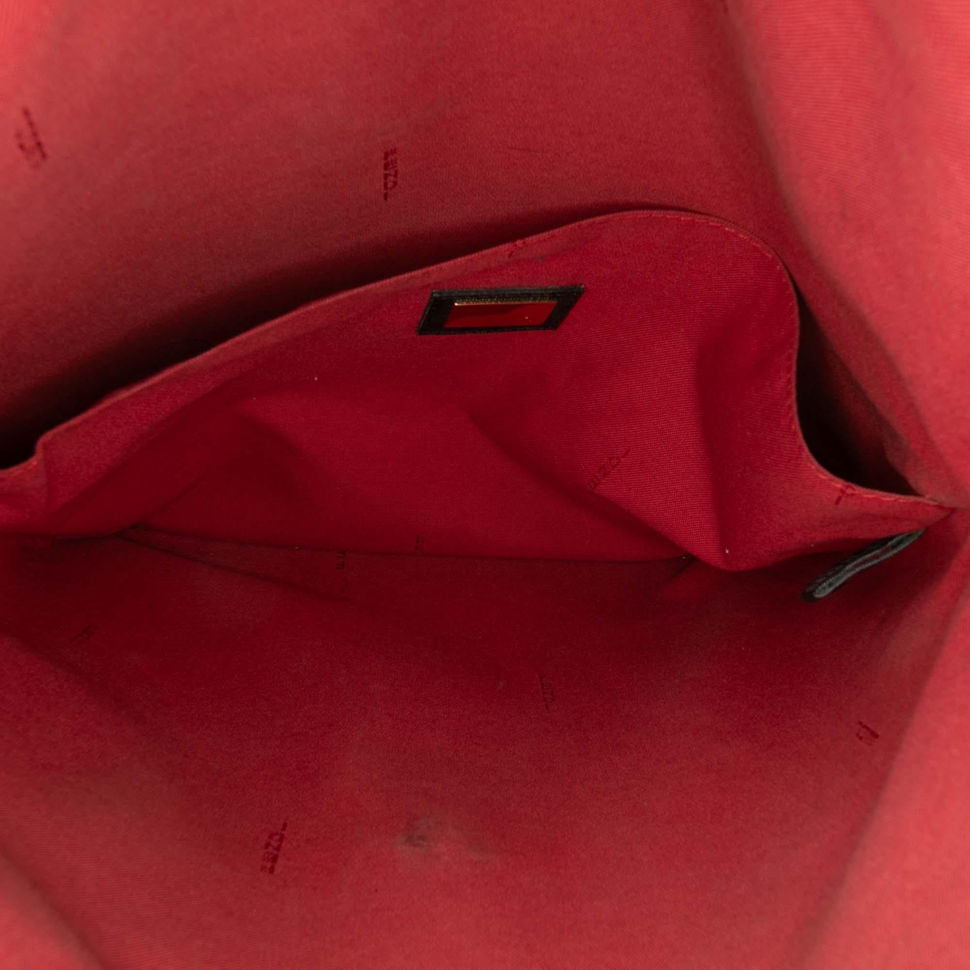 Fendi Zucchino Coated Canvas Charm Zip Crossbody