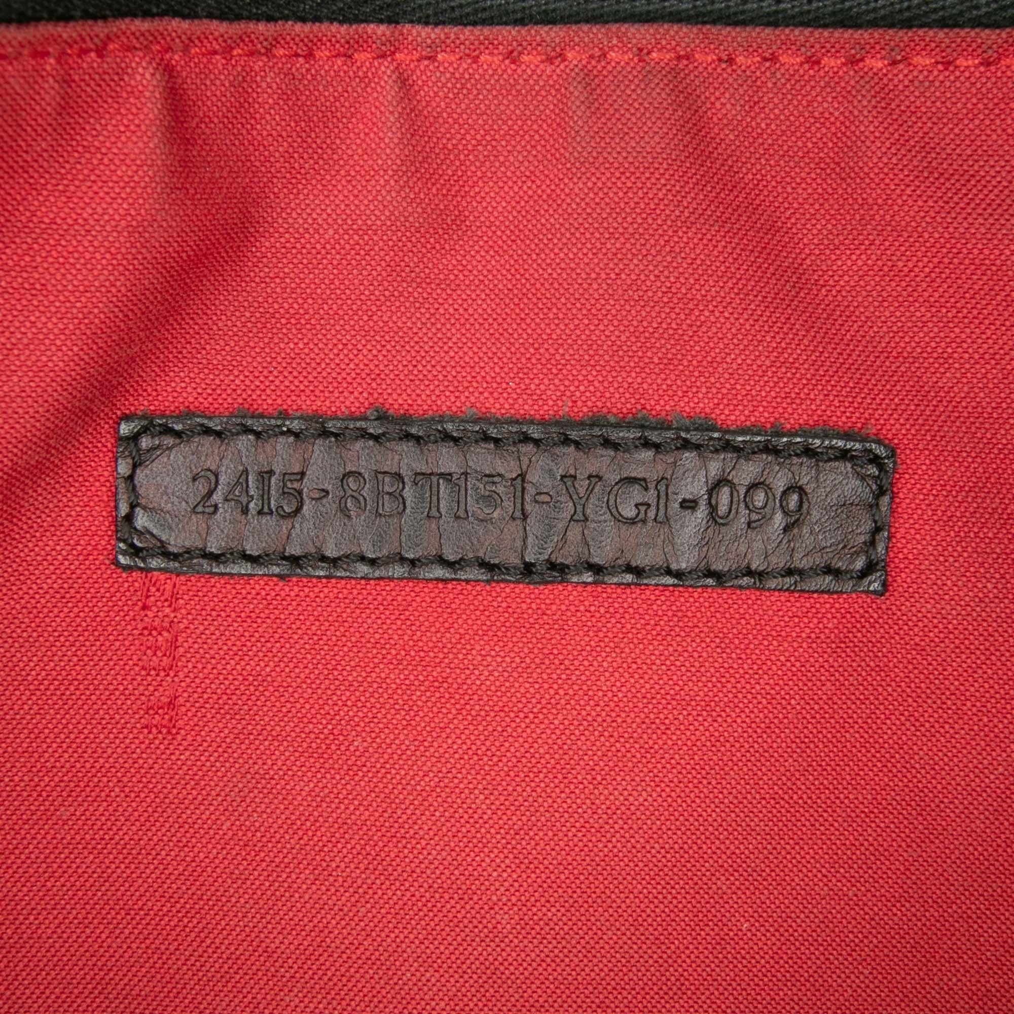 Fendi Zucchino Coated Canvas Charm Zip Crossbody