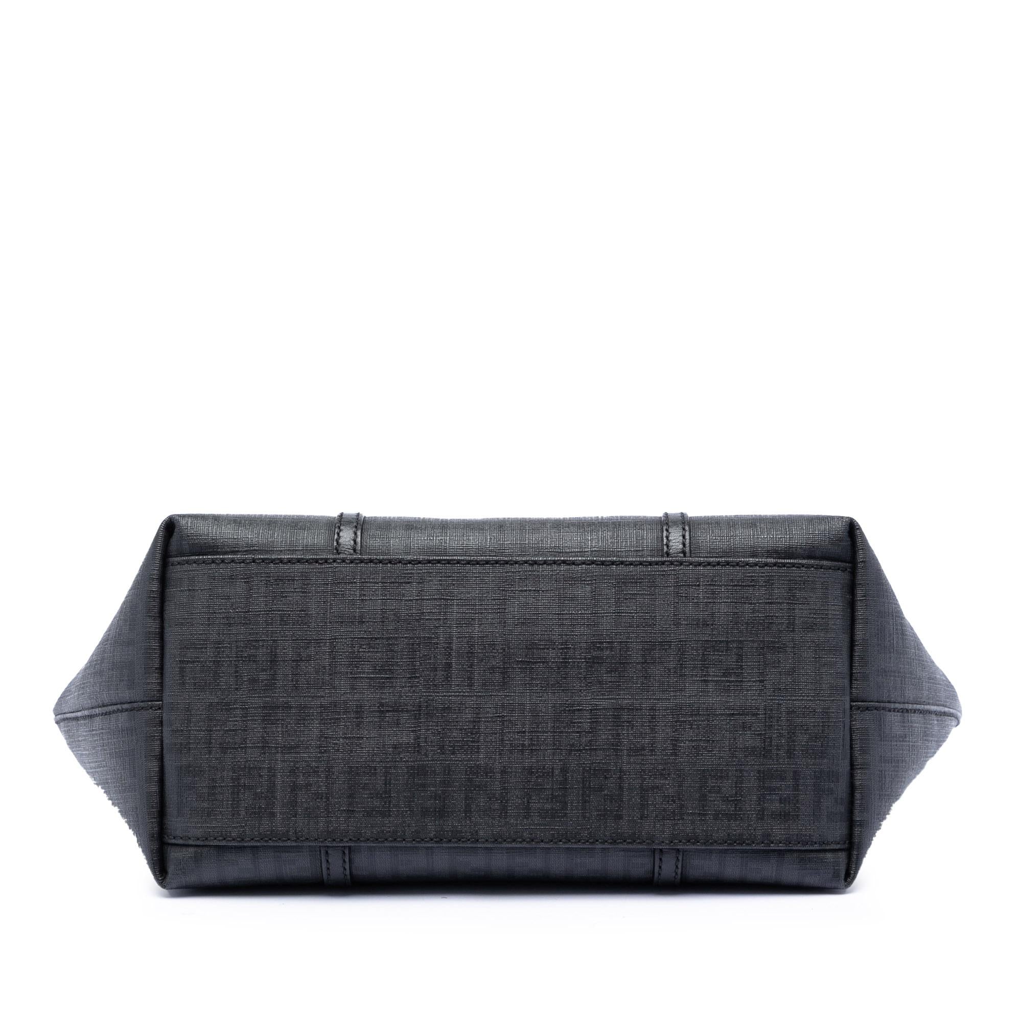 Fendi Zucchino Coated Canvas Tote