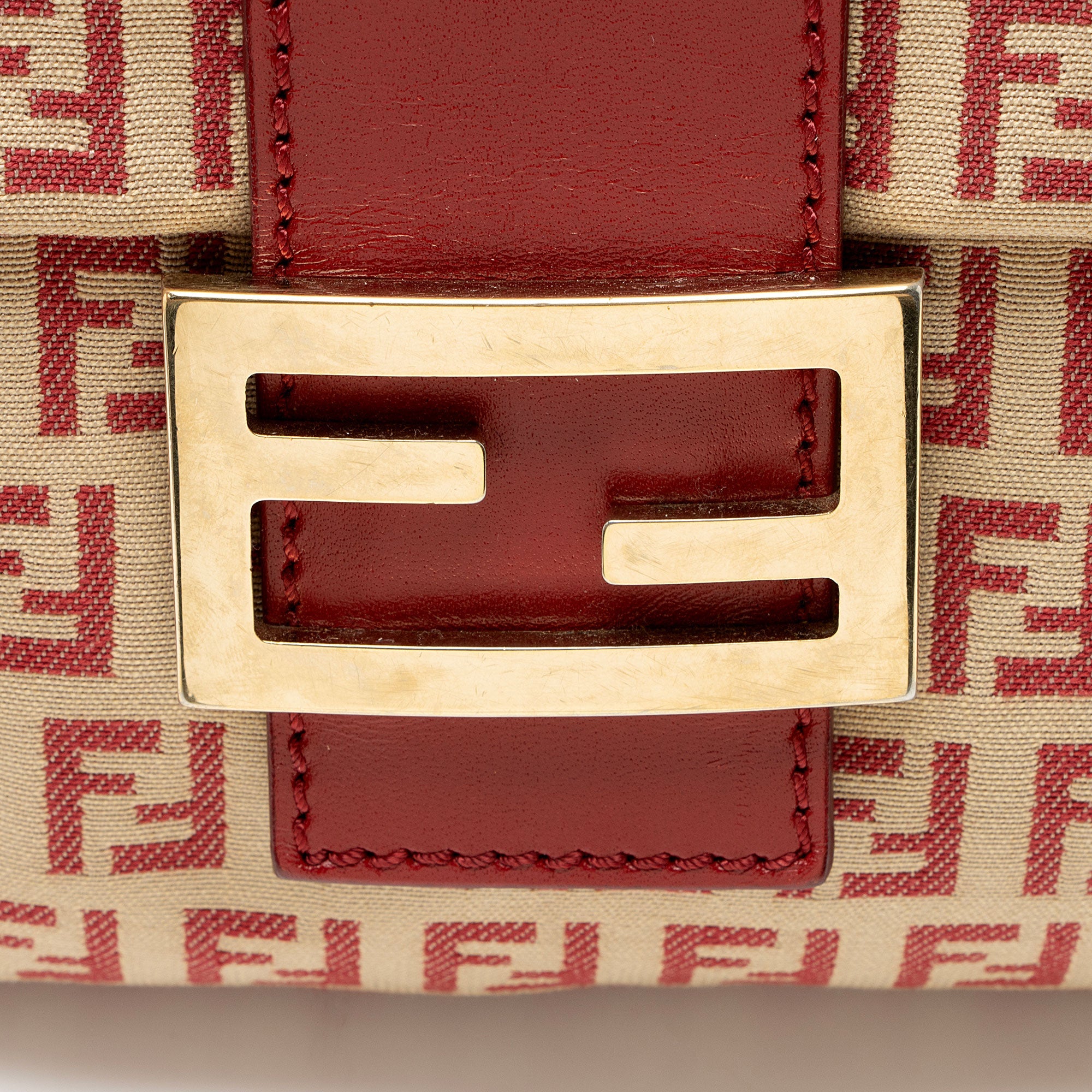 Fendi Zucchino Flap Crossbody