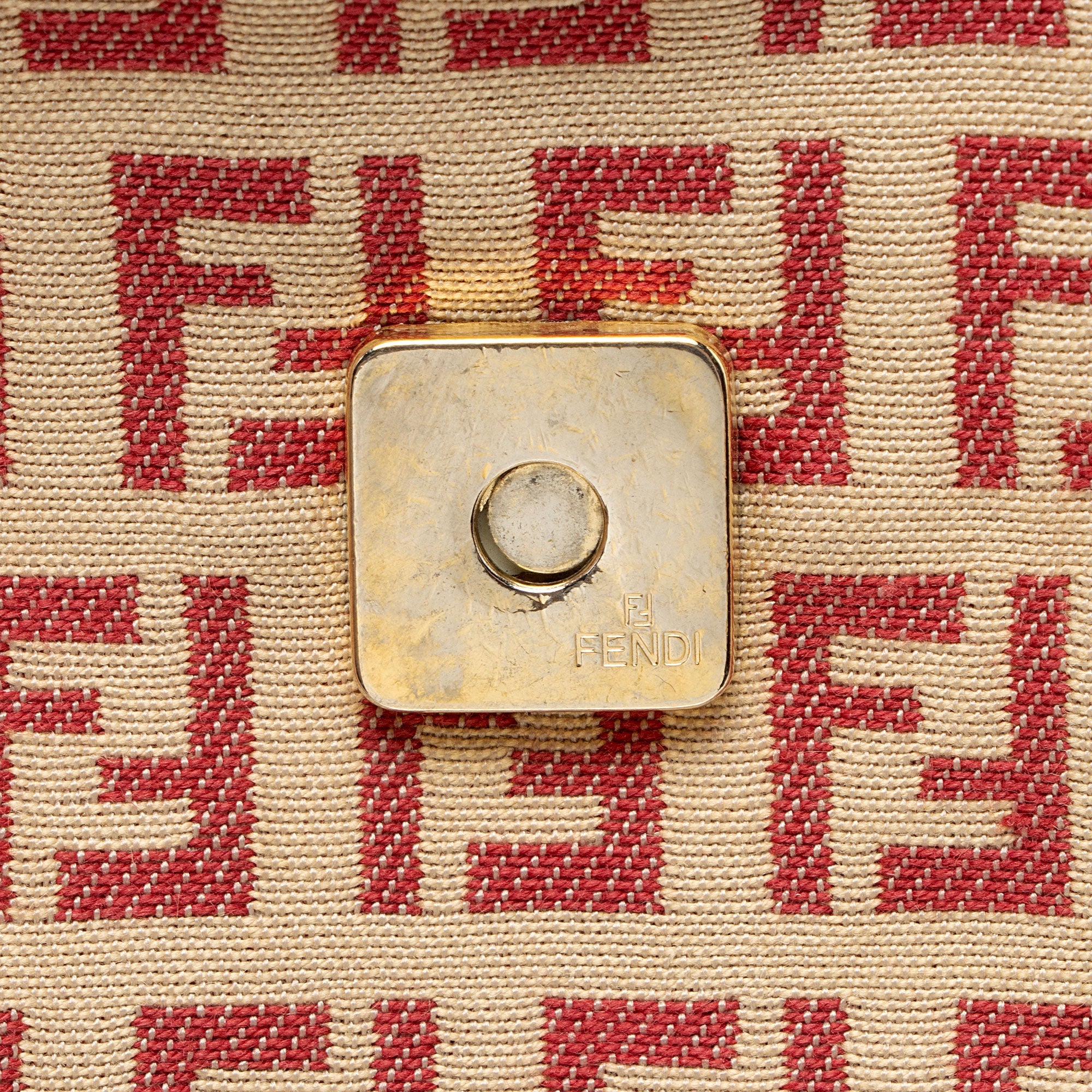 Fendi Zucchino Flap Crossbody