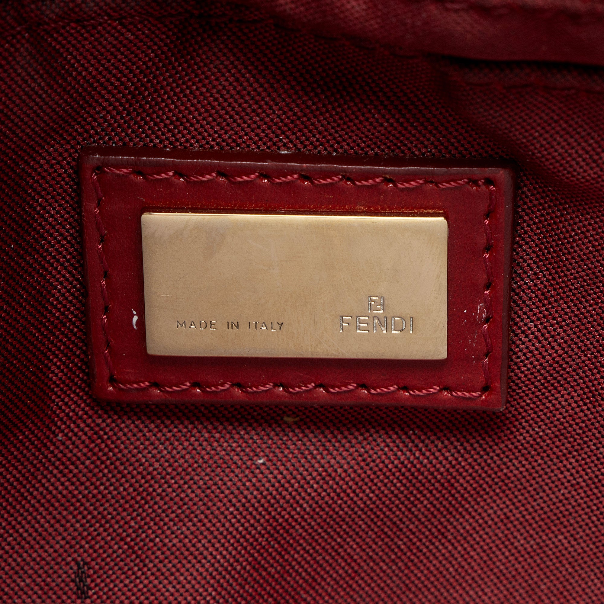 Fendi Zucchino Flap Crossbody