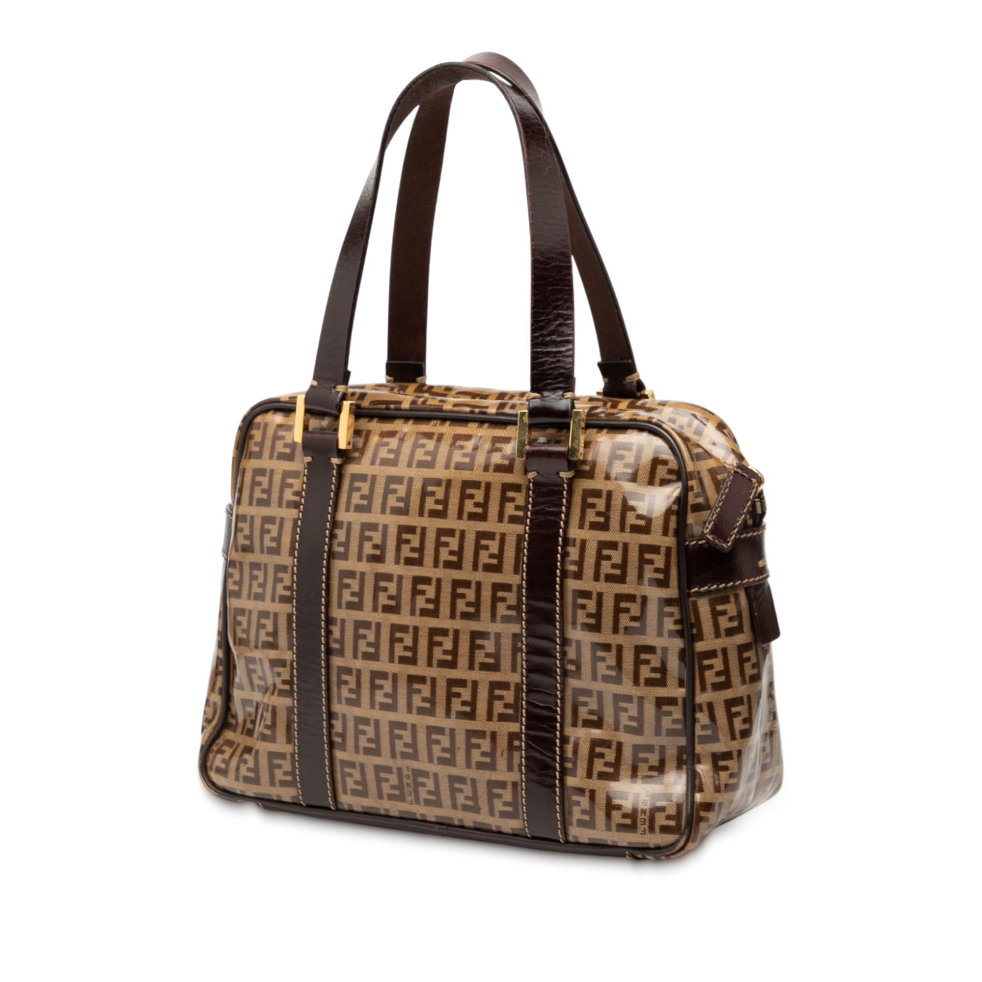 Fendi Zucchino Crystal Handbag