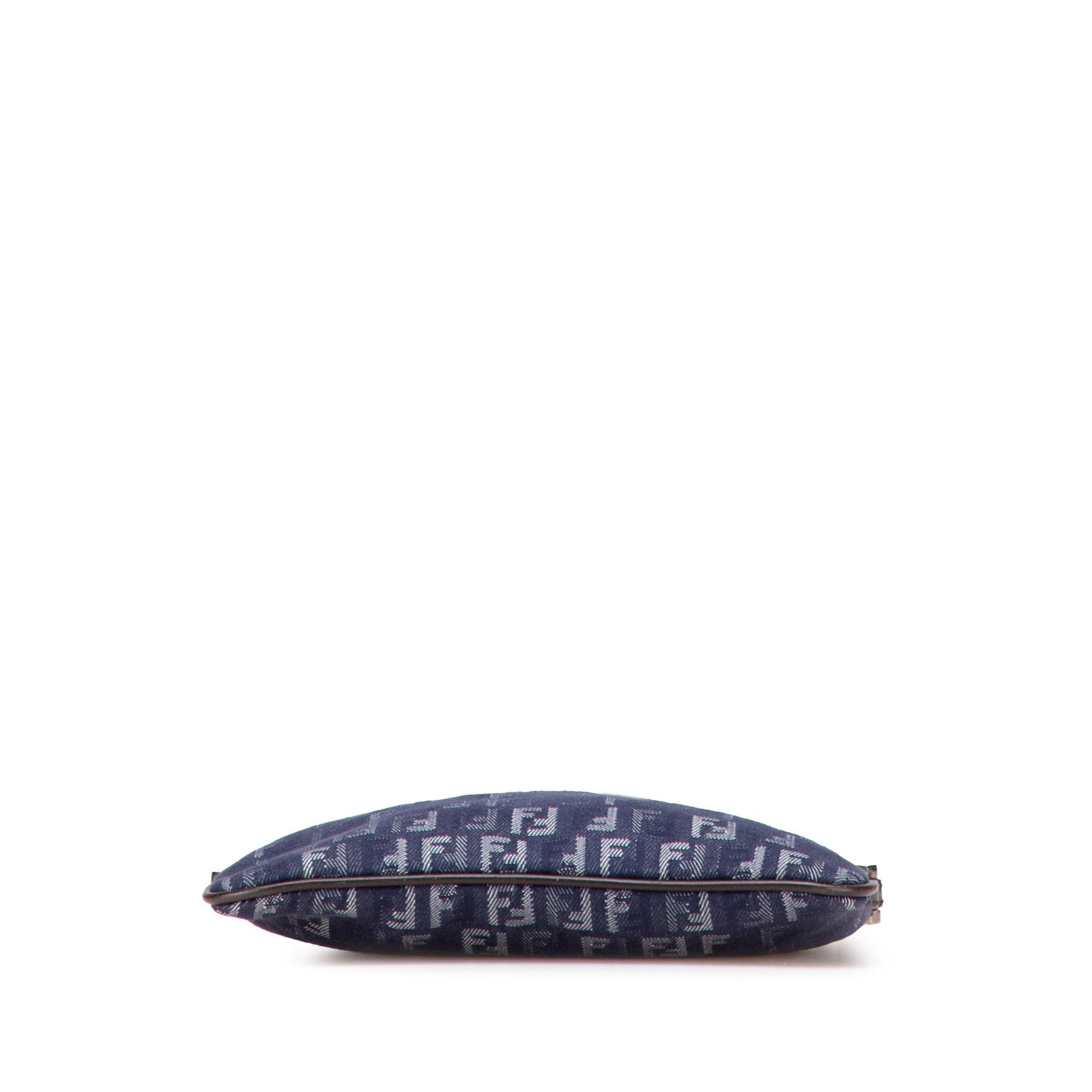 Fendi Zucchino Denim Crossbody