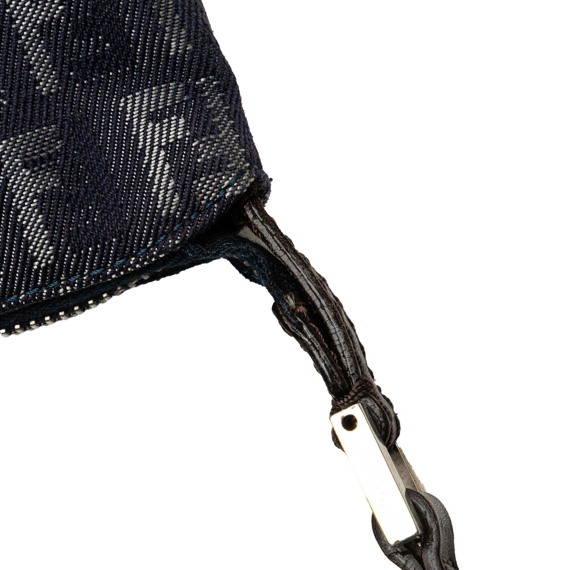 Fendi Zucchino Denim Crossbody