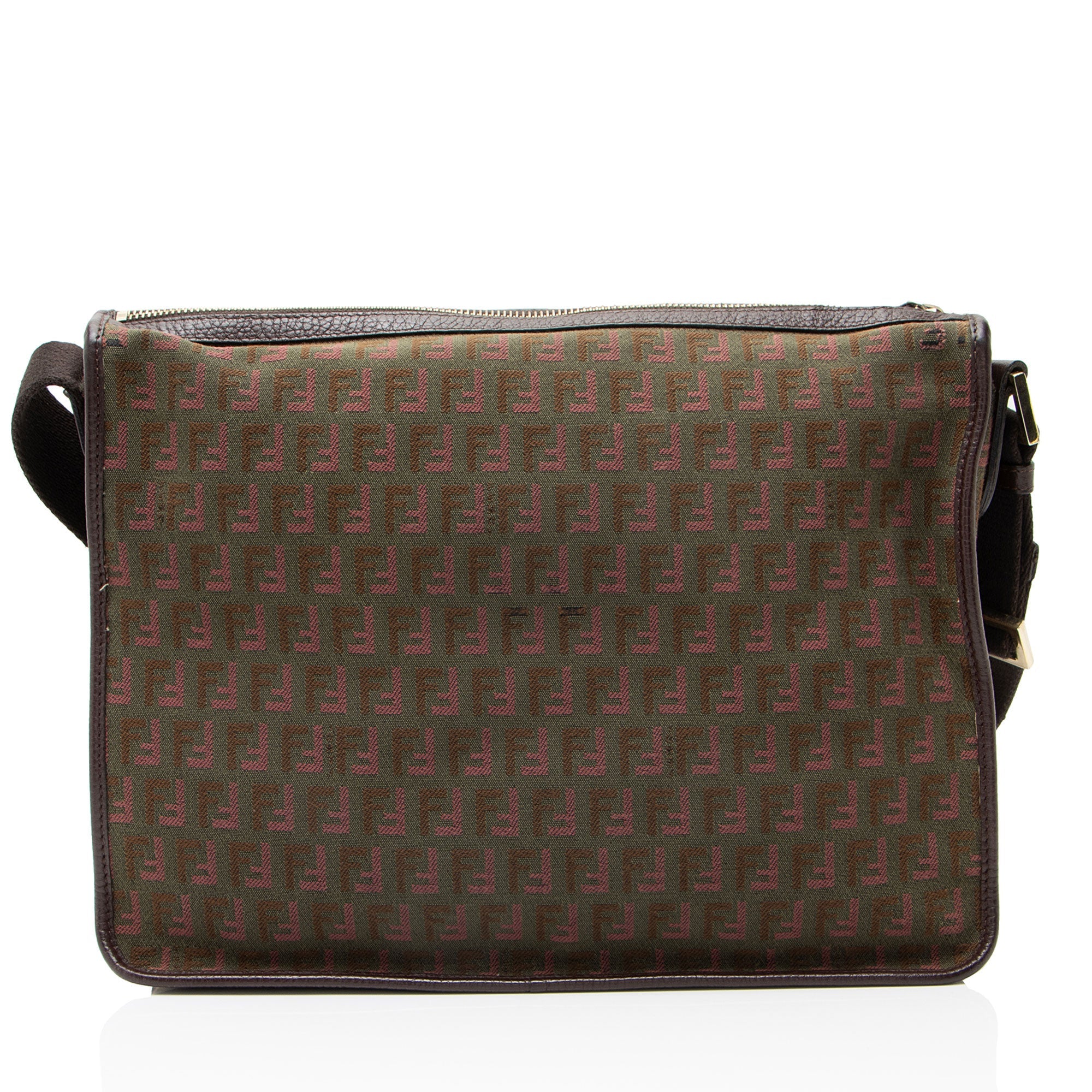 Fendi Zucchino F Charm Messenger