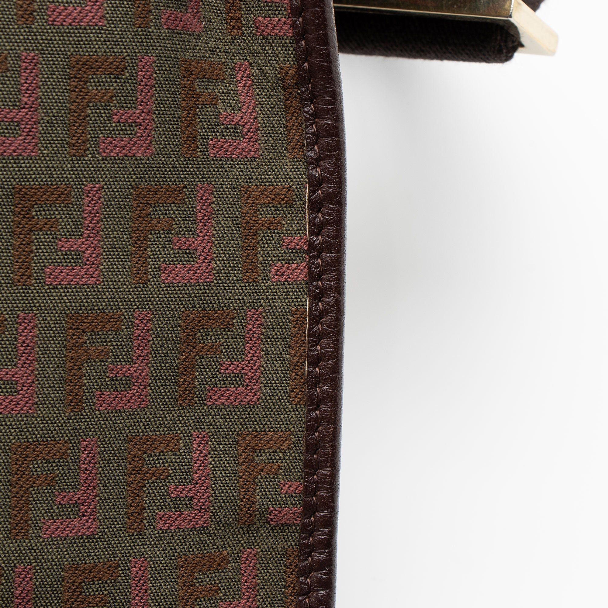 Fendi Zucchino F Charm Messenger