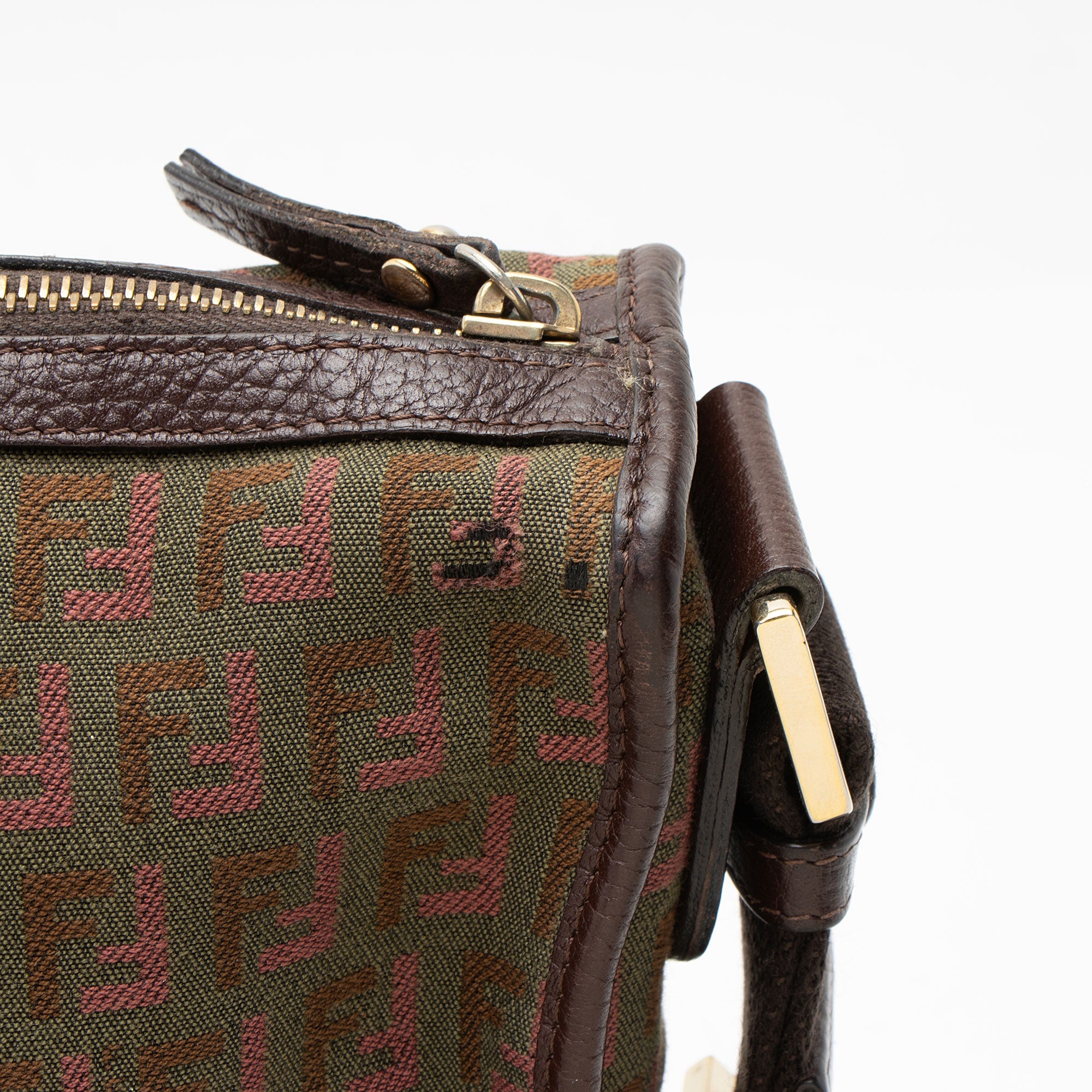 Fendi Zucchino F Charm Messenger