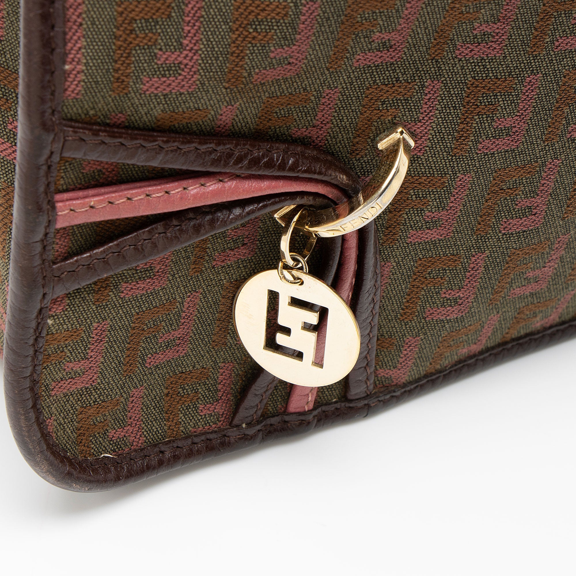 Fendi Zucchino F Charm Messenger