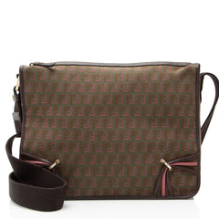 Fendi Zucchino F Charm Messenger
