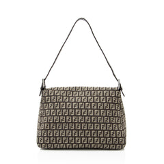 Fendi Zucchino Forever Mama Shoulder Bag