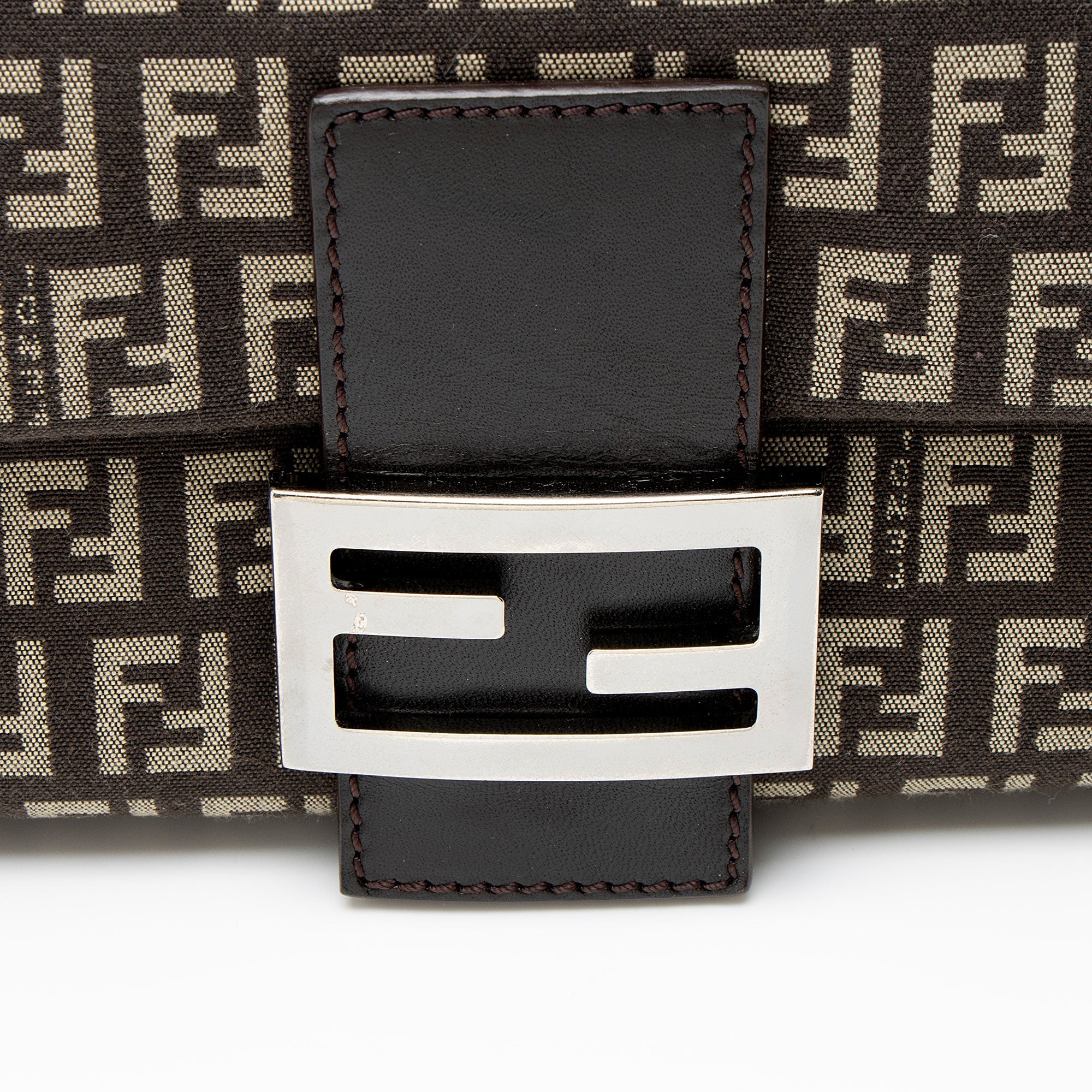 Fendi Zucchino Forever Mama Shoulder Bag
