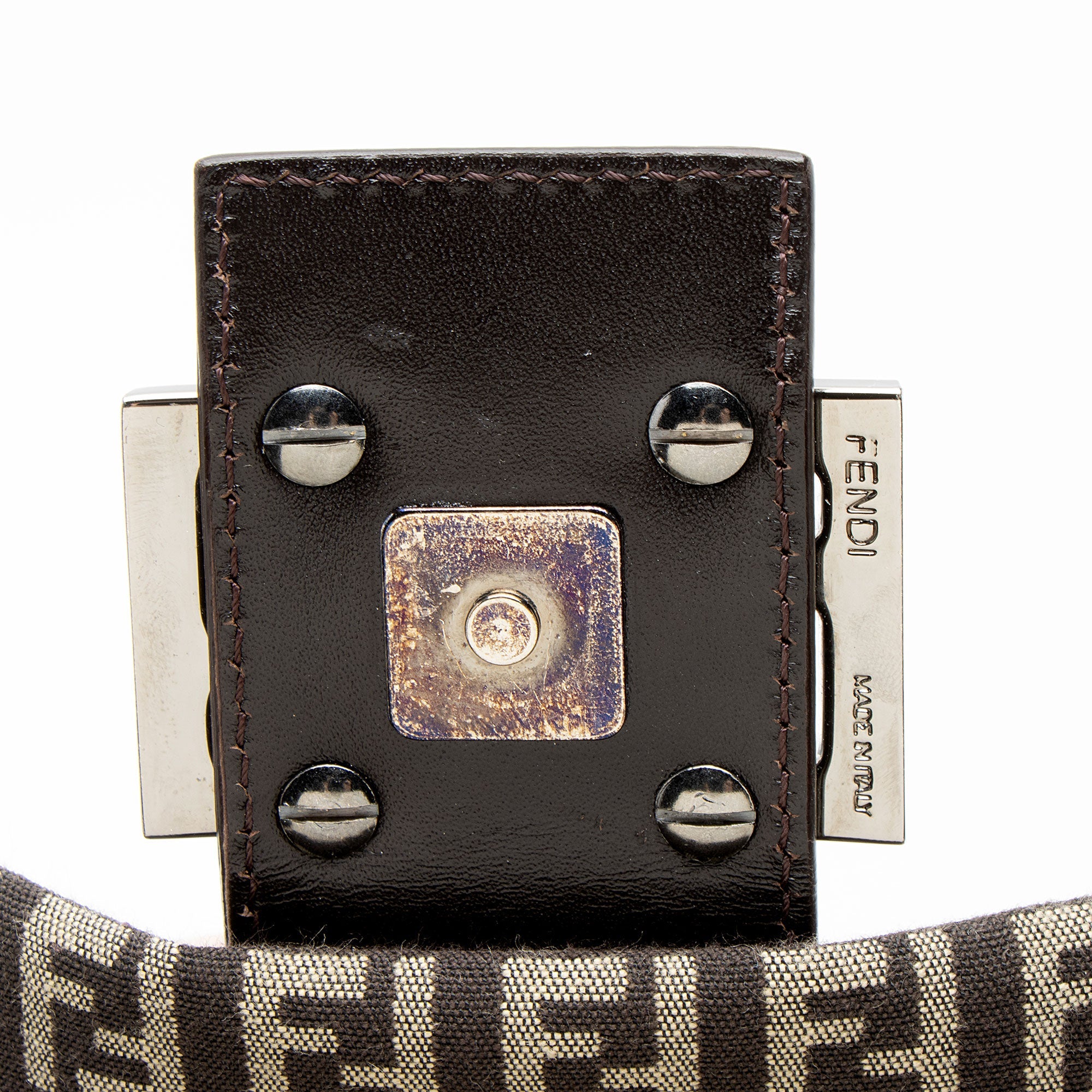 Fendi Zucchino Forever Mama Shoulder Bag