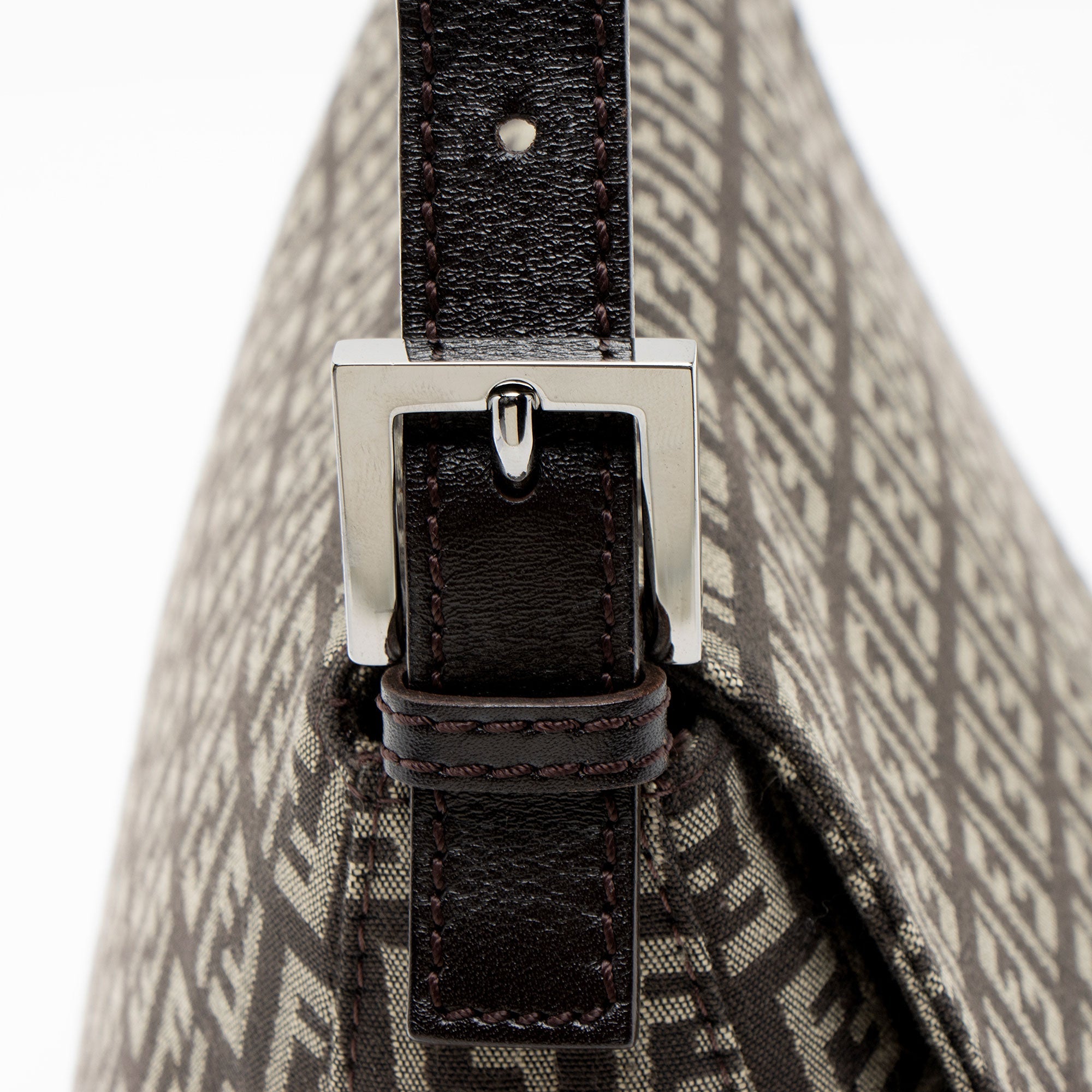 Fendi Zucchino Forever Mama Shoulder Bag