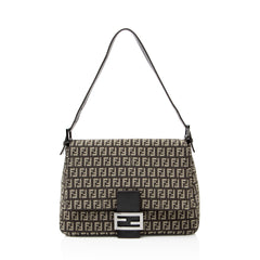 Fendi Zucchino Forever Mama Shoulder Bag
