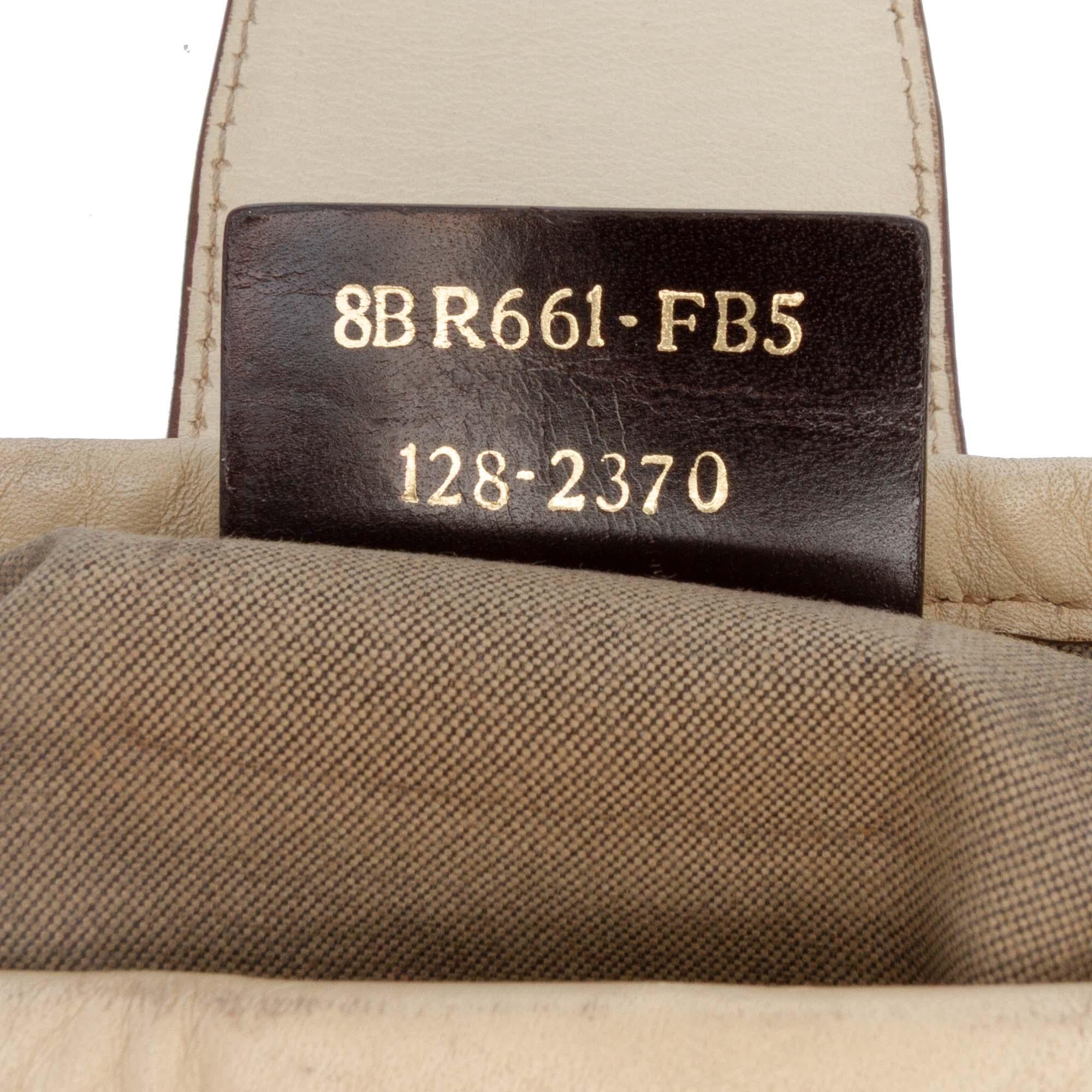 Fendi Zucchino Spalmati Chiusura Tote