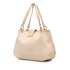 Fendi Zucchino Spalmati Chiusura Tote