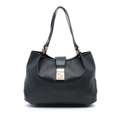 Fendi Zucchino Spalmati Chiusura Tote