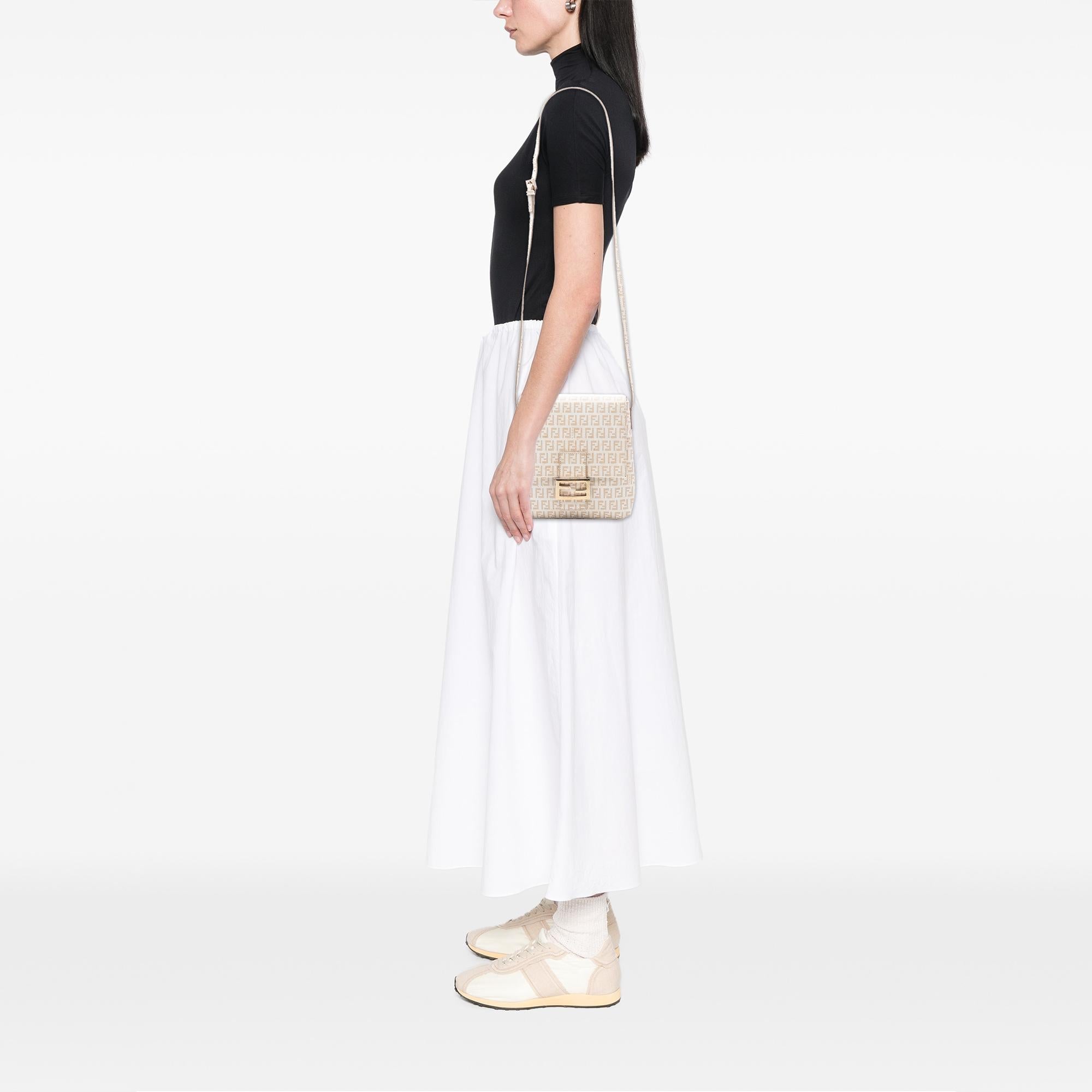 Fendi Zucchino Spalmati Crossbody