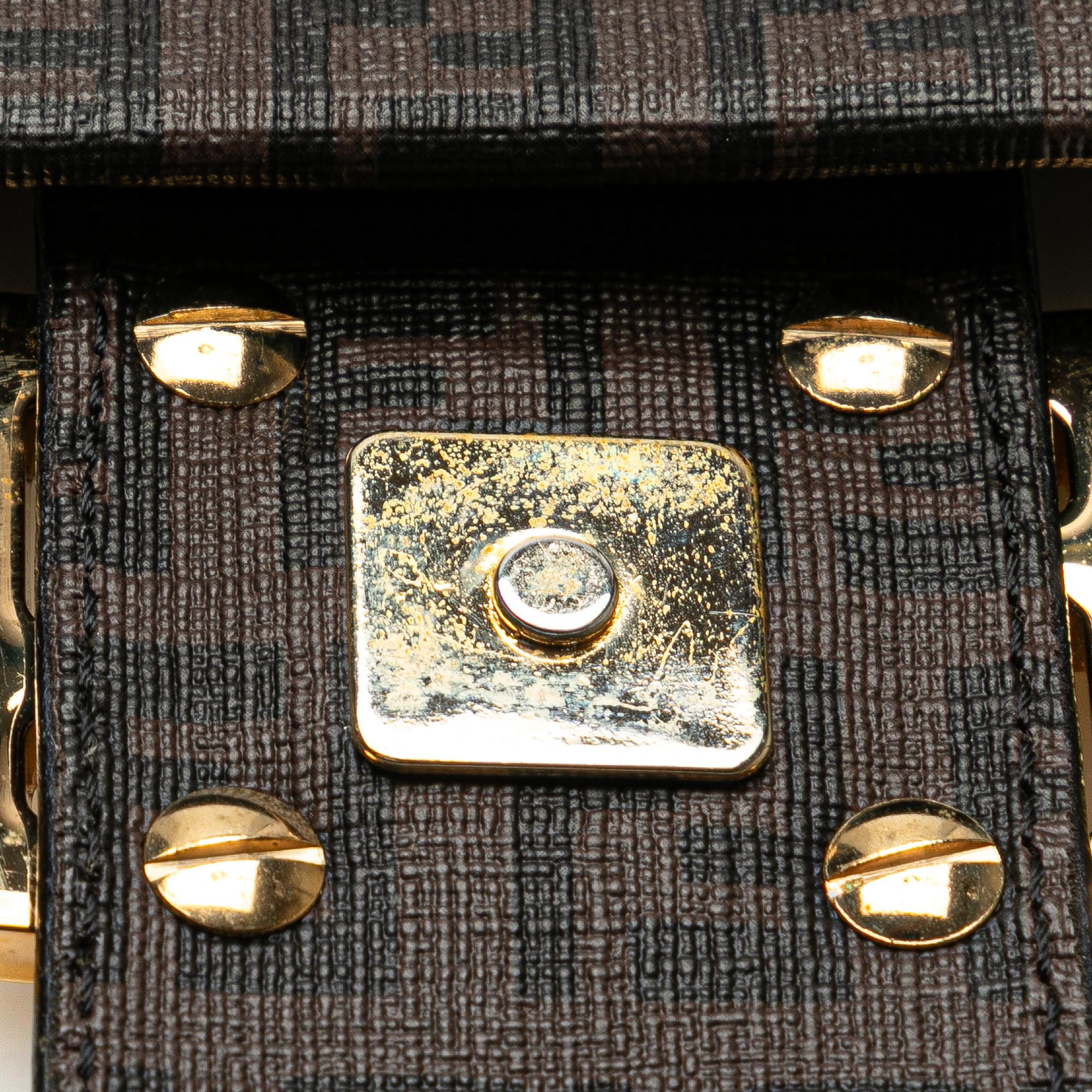 Fendi Zucchino Spalmati Crossbody