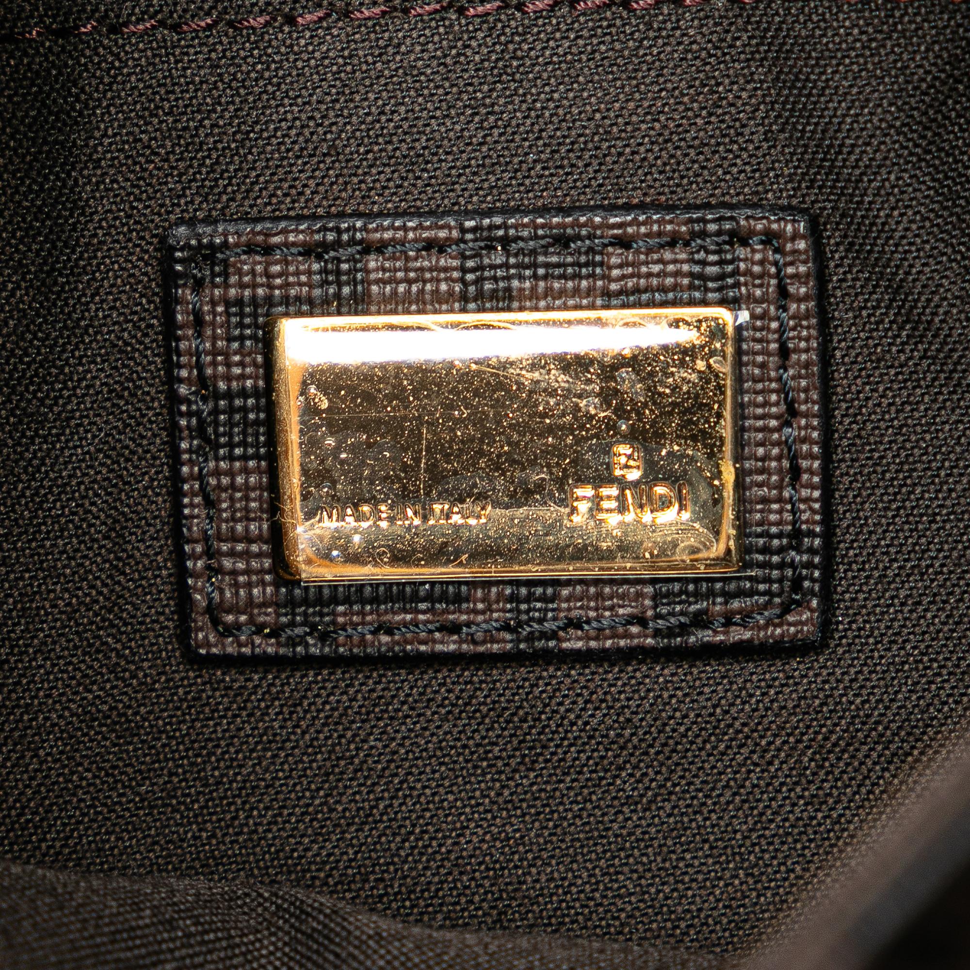 Fendi Zucchino Spalmati Crossbody