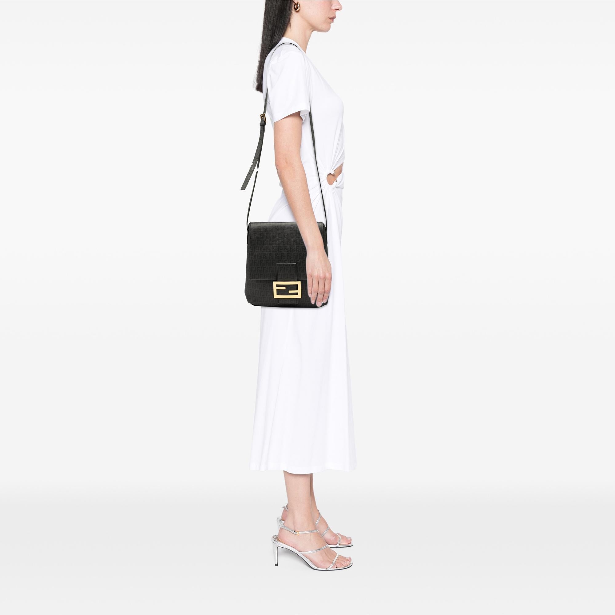 Fendi Zucchino Spalmati Crossbody