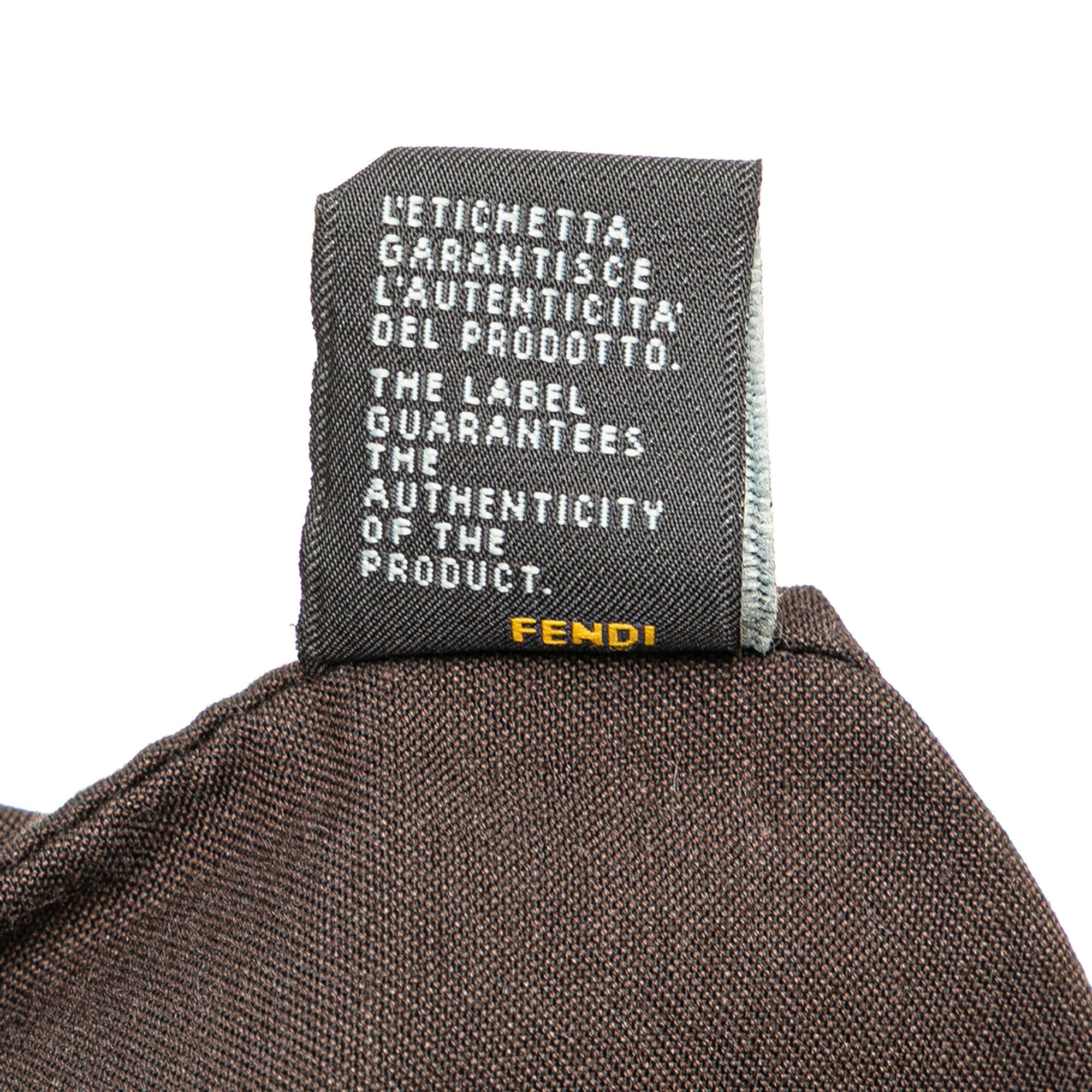 Fendi Zucchino Spalmati Crossbody