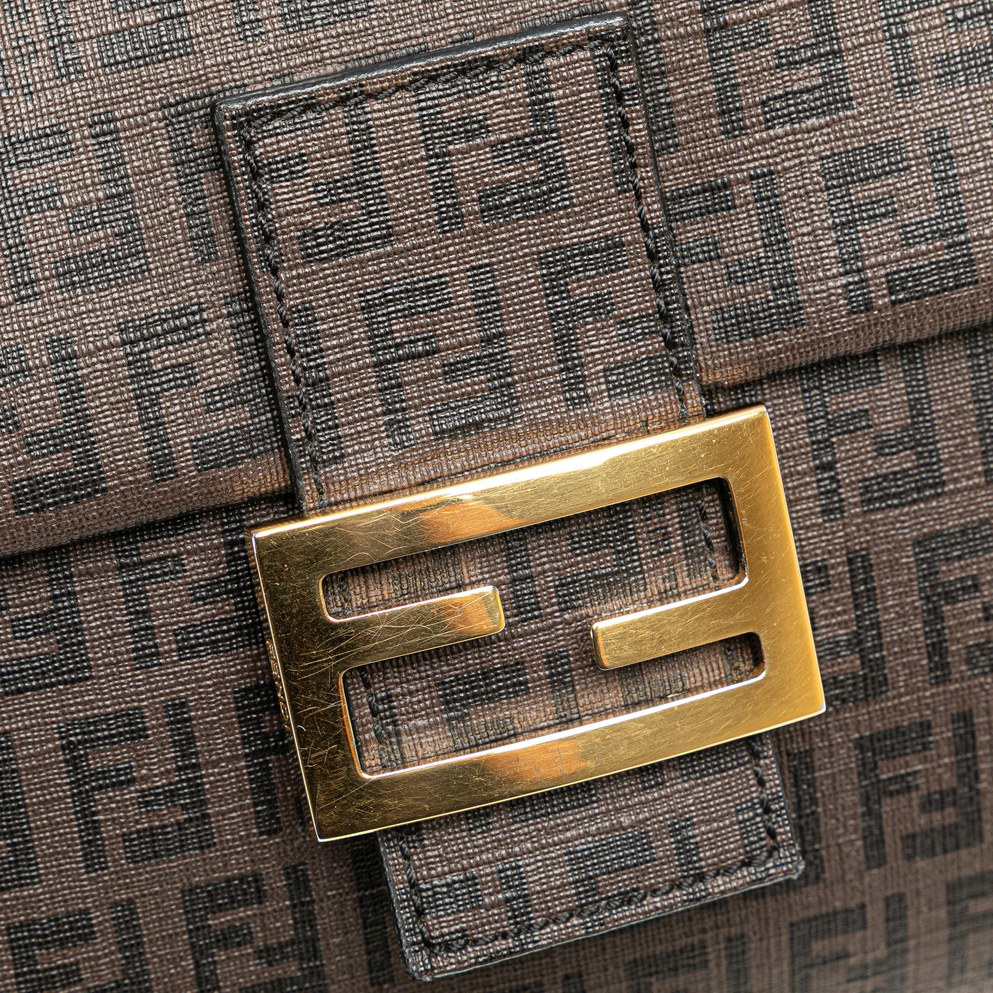 Fendi Zucchino Spalmati Crossbody