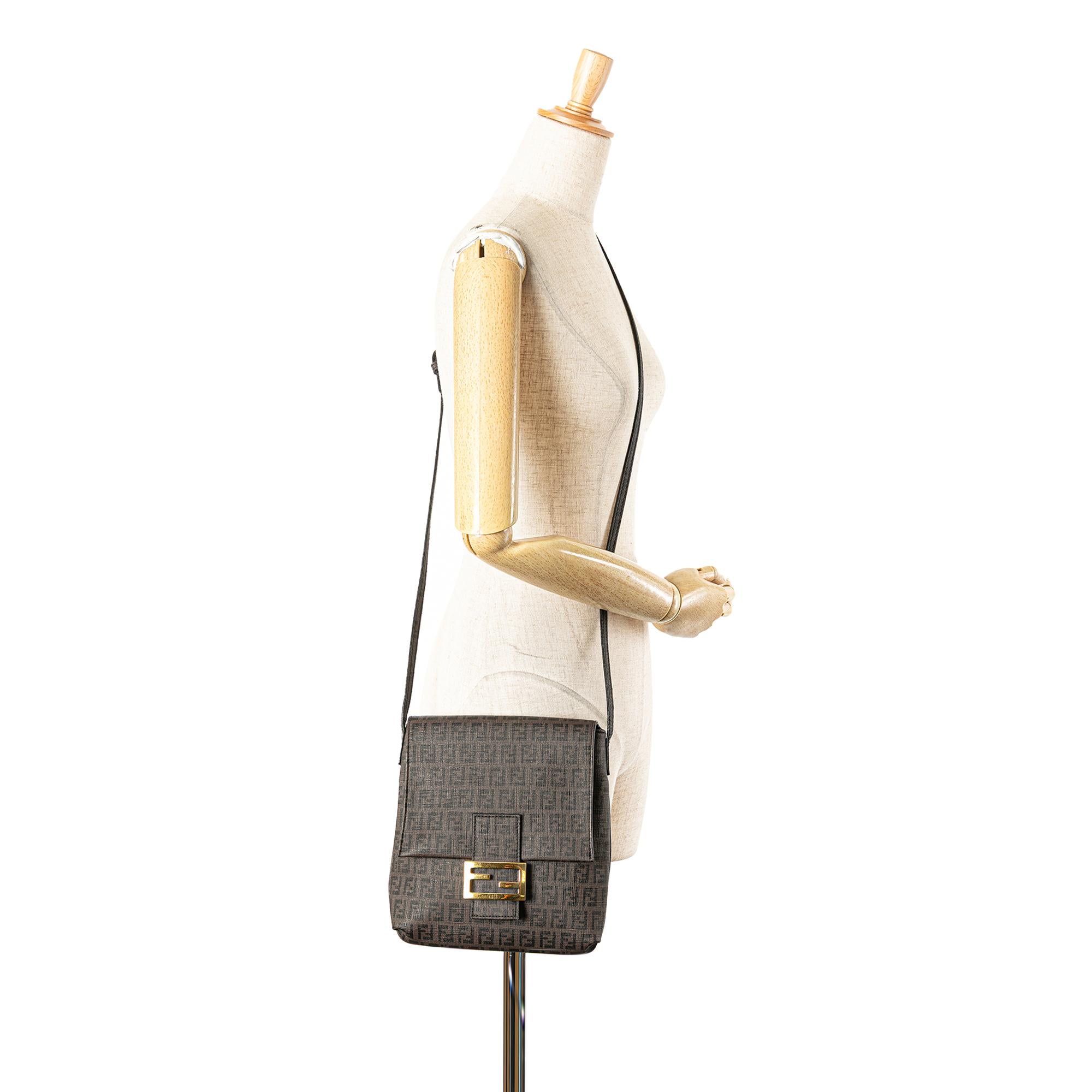 Fendi Zucchino Spalmati Crossbody