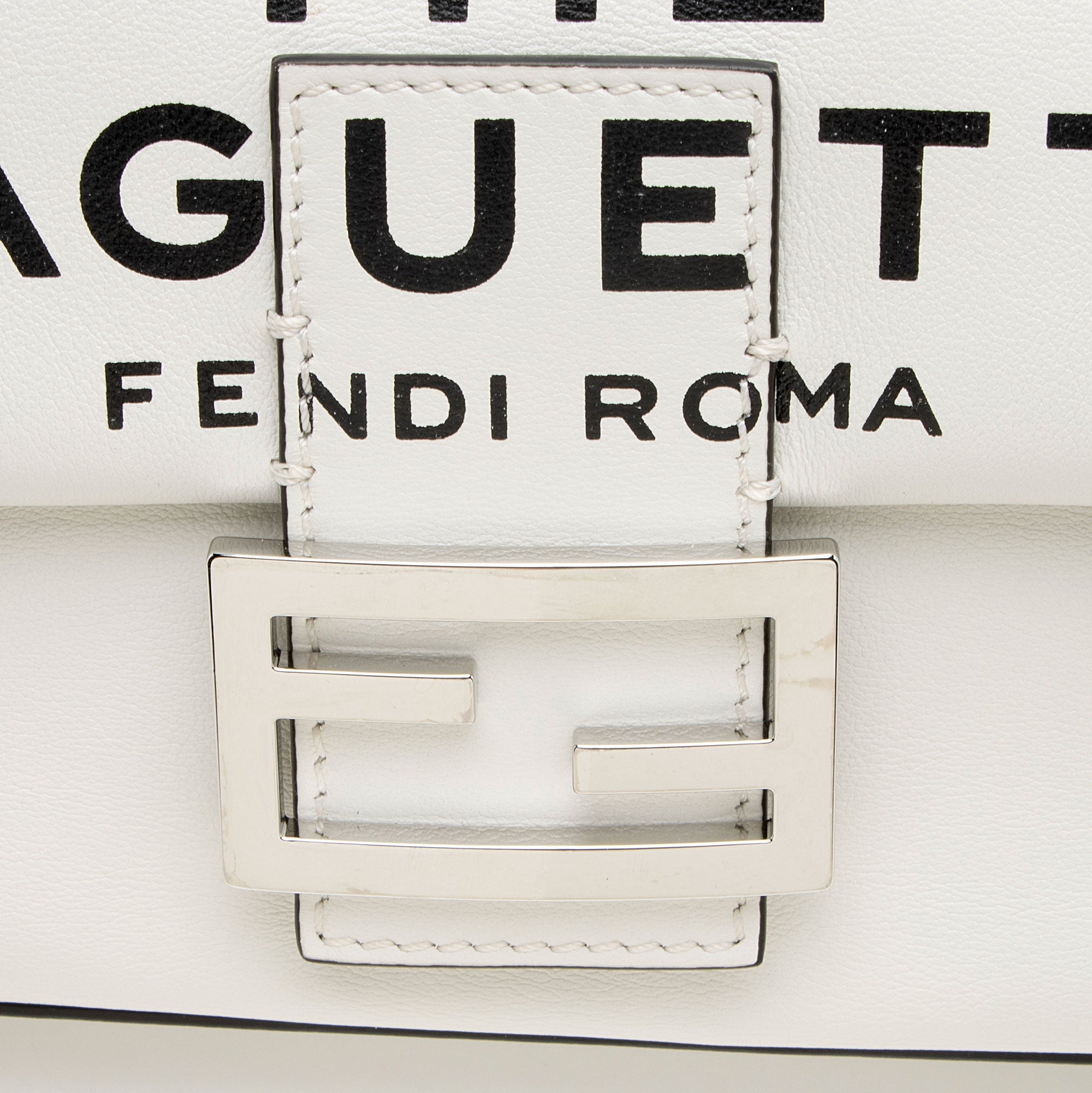 Fendi x Marc Jacobs Leather The Baguette Shoulder Bag