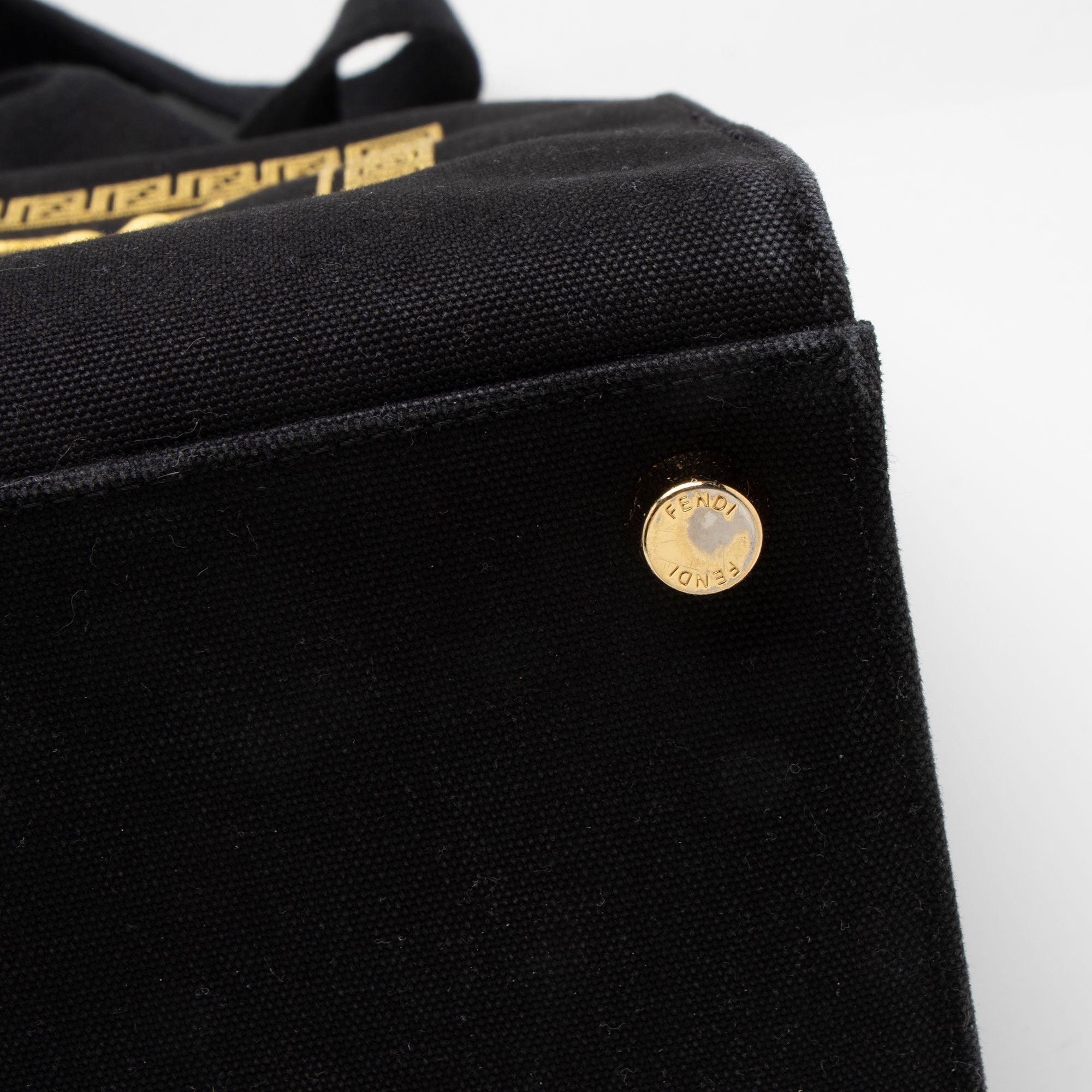 Fendi x Versace Canvas Fendace Tote