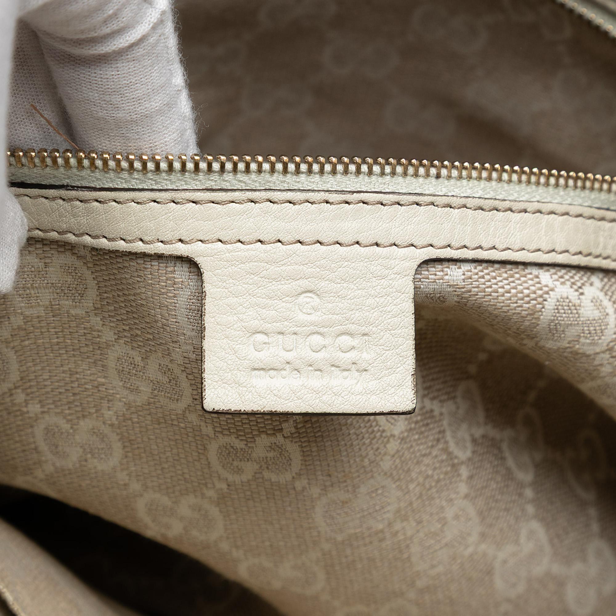 Gucci Calfskin Bamboo Diana Satchel