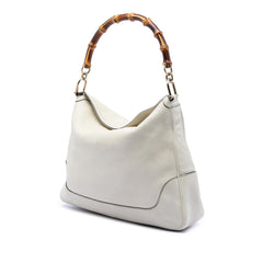 Gucci Calfskin Bamboo Diana Satchel