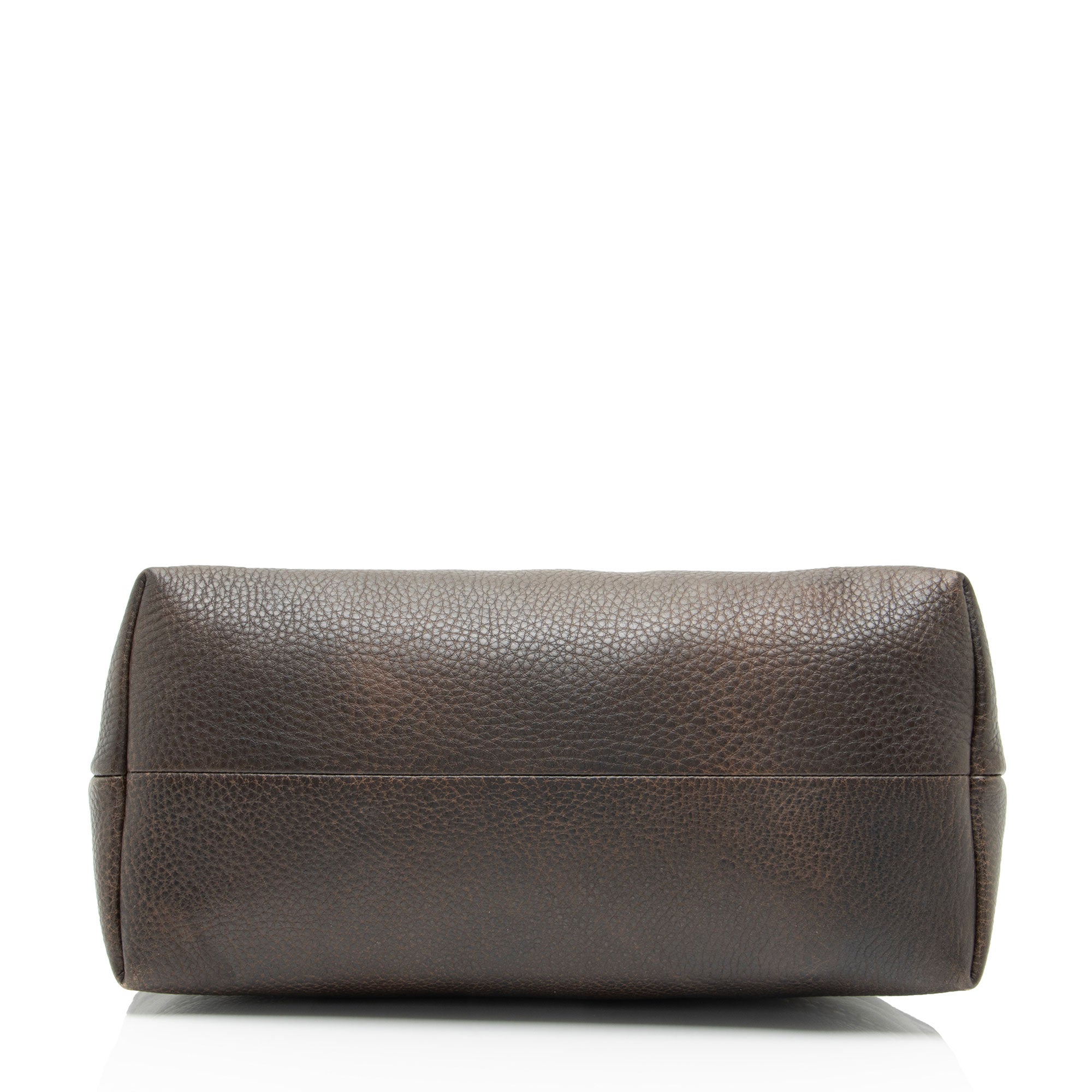 Gucci Calfskin Bamboo Laidback Crafty Dome Satchel