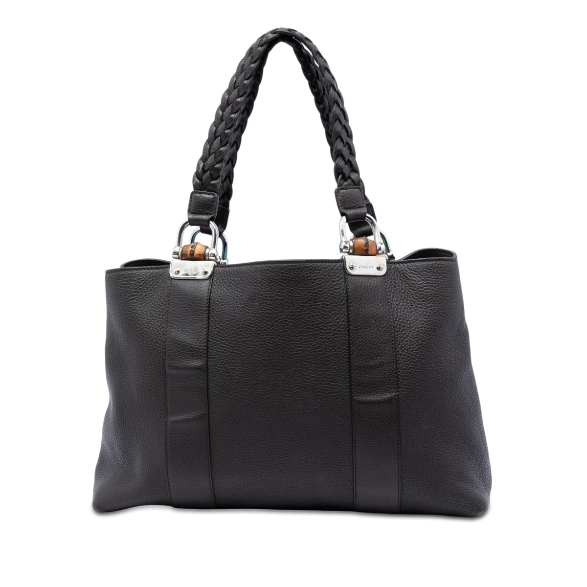 Gucci Calfskin Bamboo Libeccio Tote