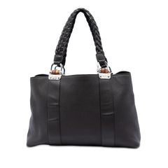 Gucci Calfskin Bamboo Libeccio Tote