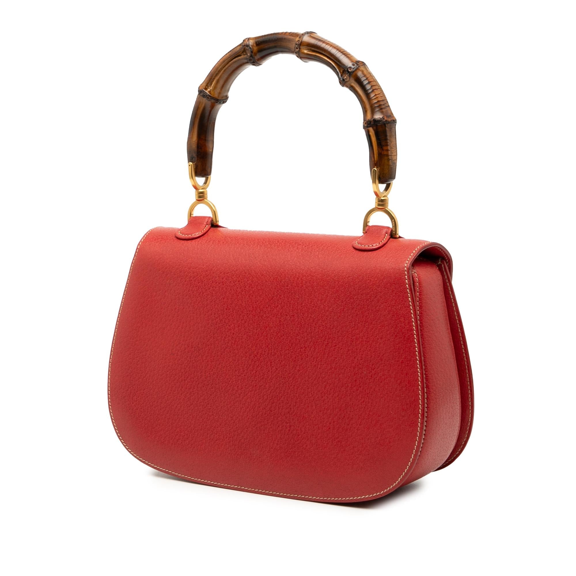Gucci Calfskin Bamboo Night