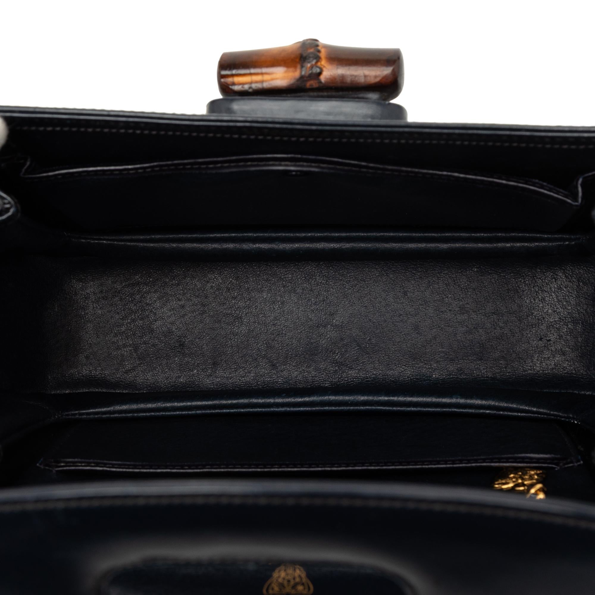 Gucci Calfskin Bamboo Night