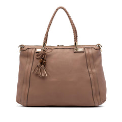 Gucci Calfskin Bella Convertible Tote