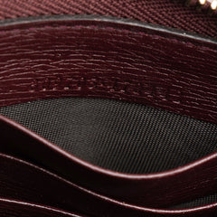 Gucci Calfskin Heartbeat Zip Around Wallet