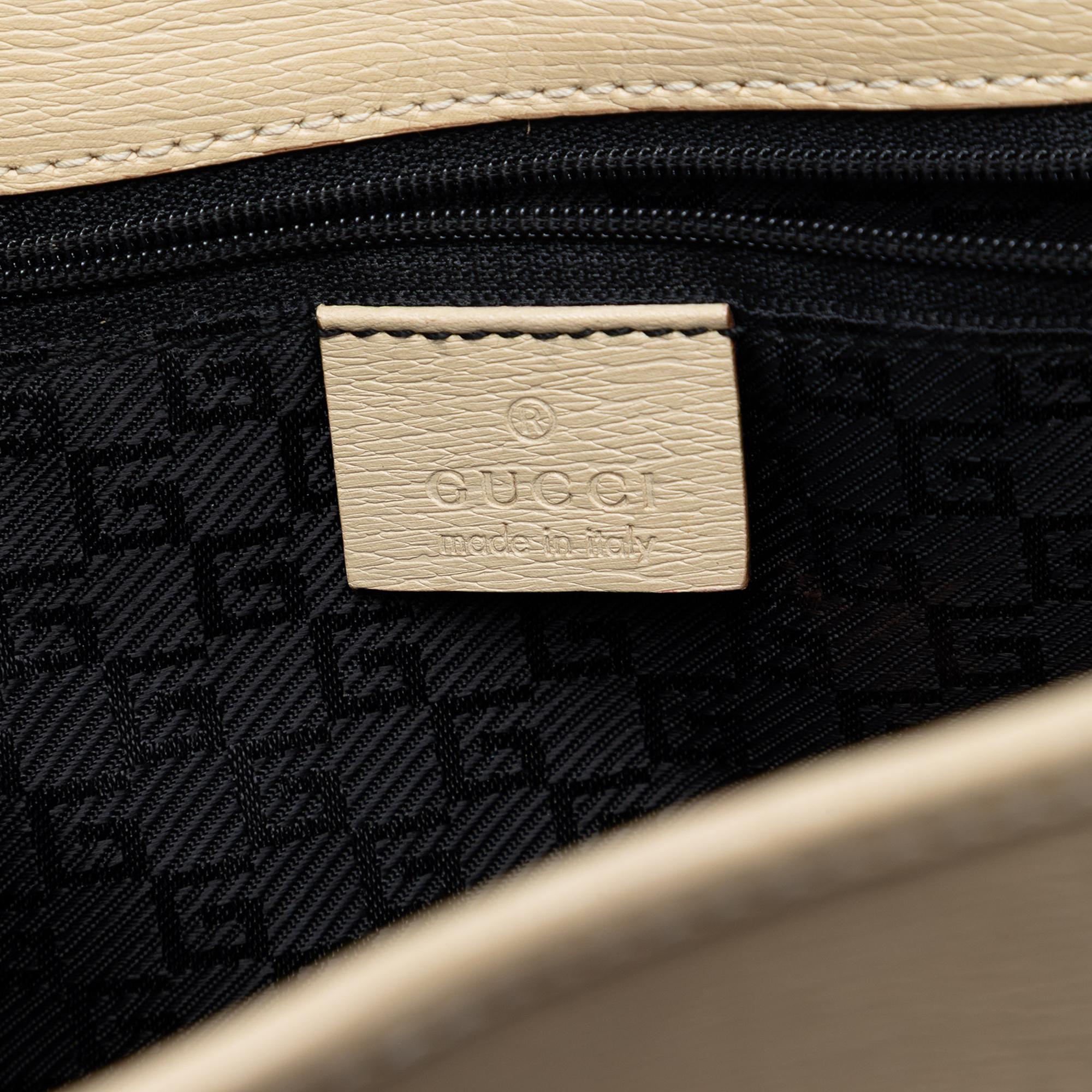 Gucci Calfskin Jackie Bardot Handbag