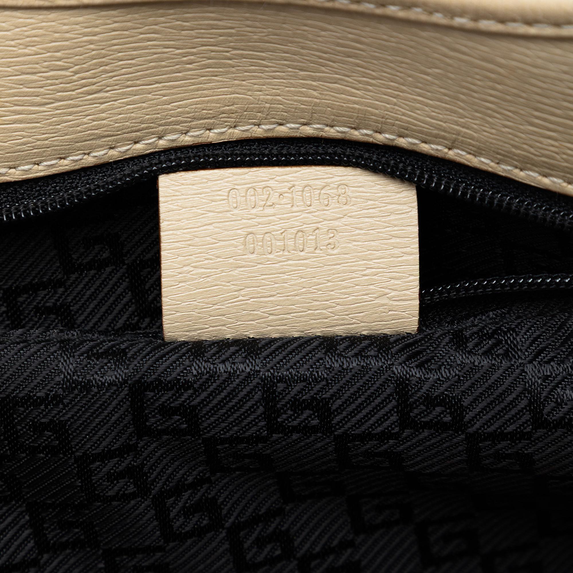 Gucci Calfskin Jackie Bardot Handbag