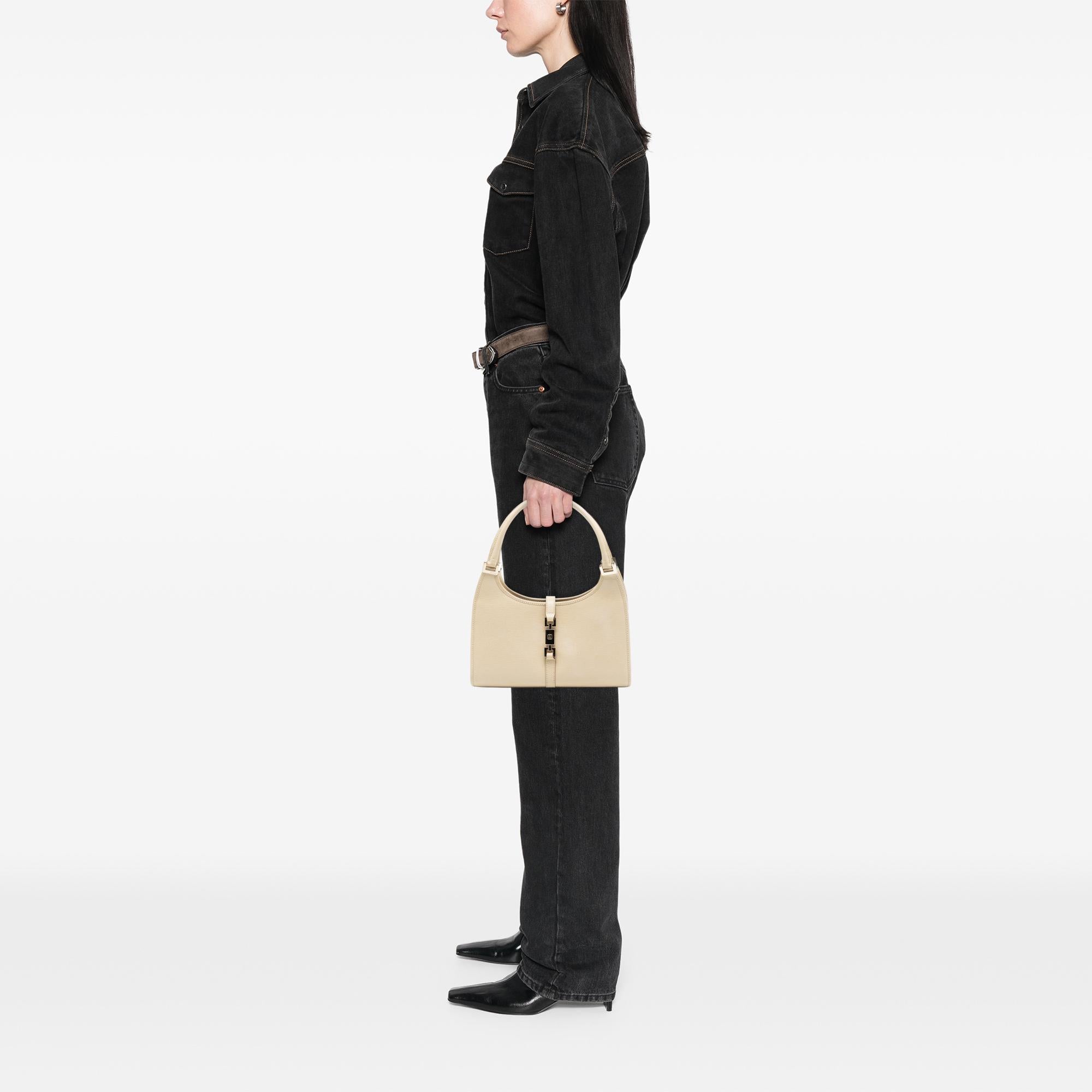 Gucci Calfskin Jackie Bardot Handbag
