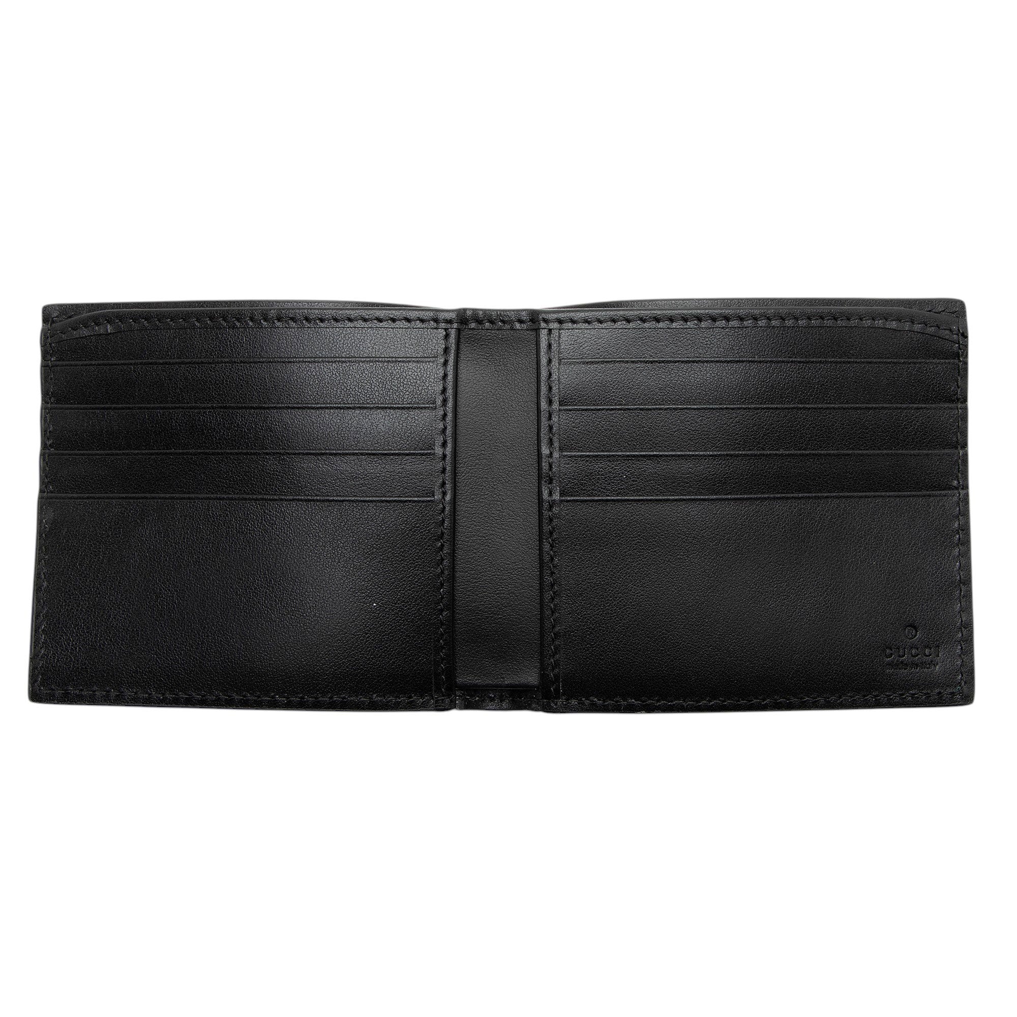 Gucci Calfskin Logo Bifold Wallet