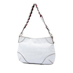 Gucci Calfskin Web Capri Ranch Kid Shoulder Bag
