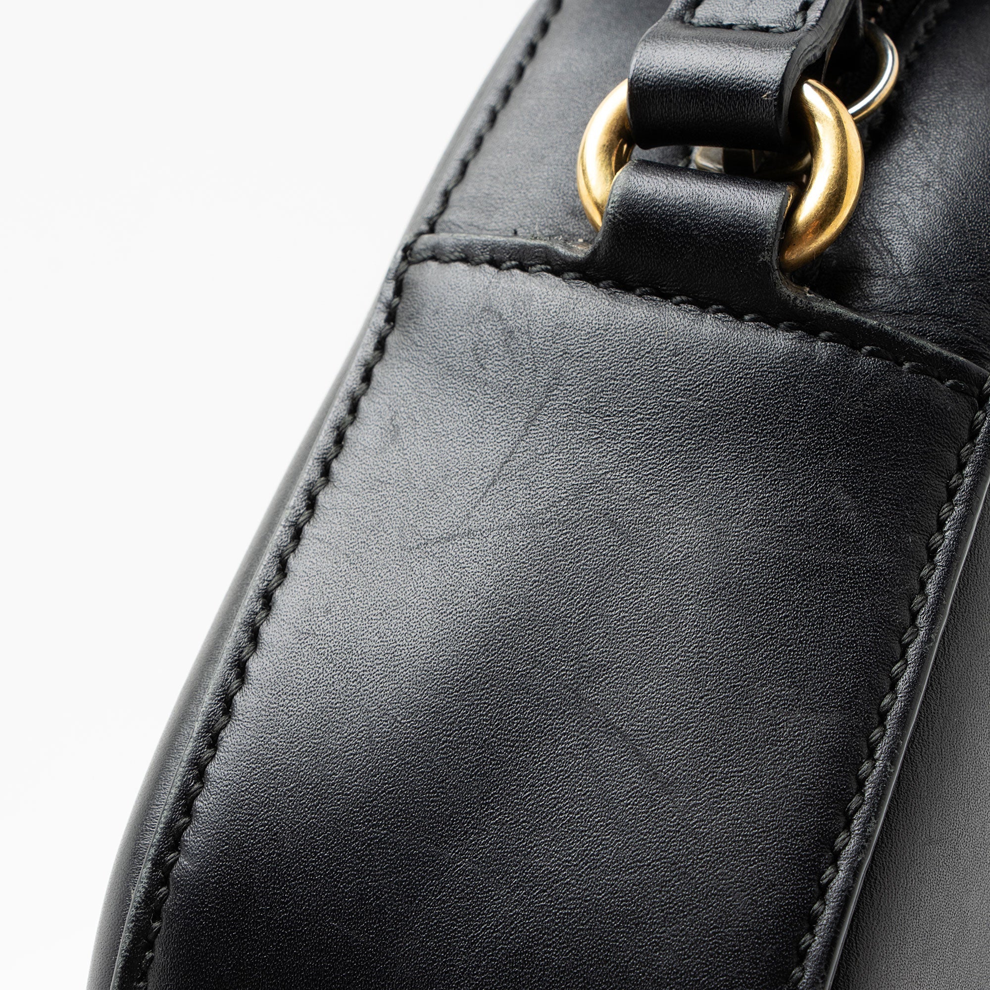 Gucci Calfskin Webby Bee Small Camera Bag