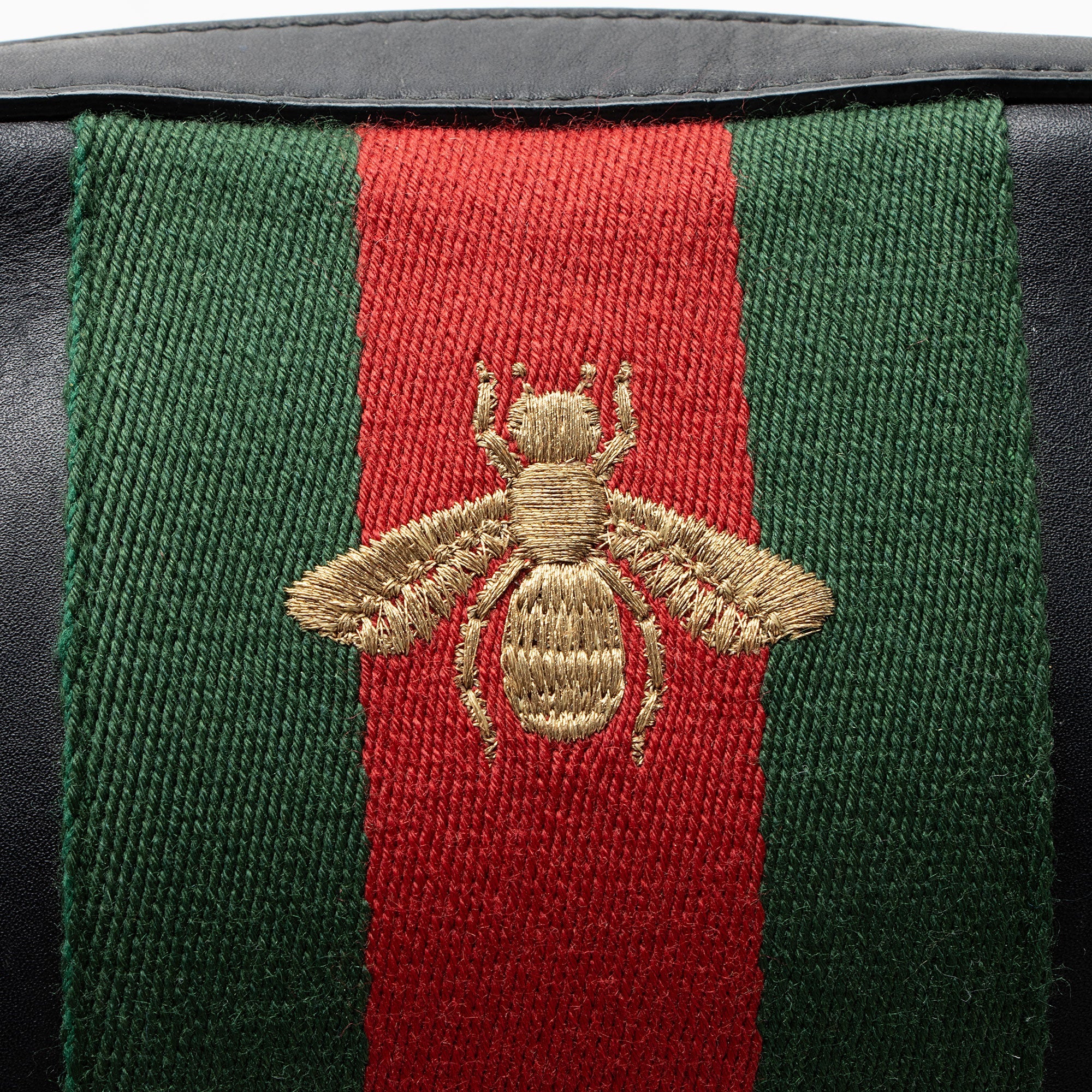 Gucci Calfskin Webby Bee Small Camera Bag