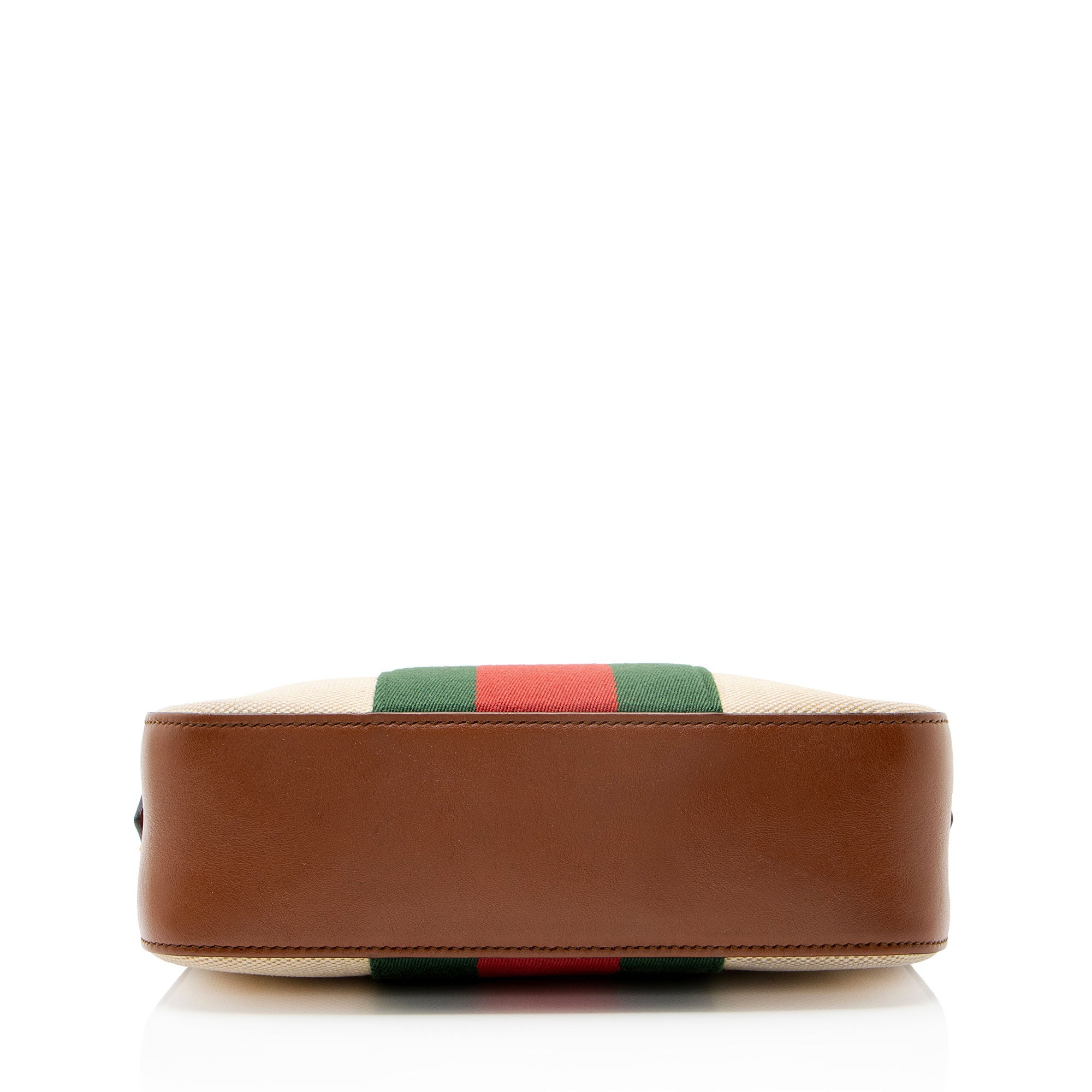 Gucci Canvas Vintage Web Camera Bag
