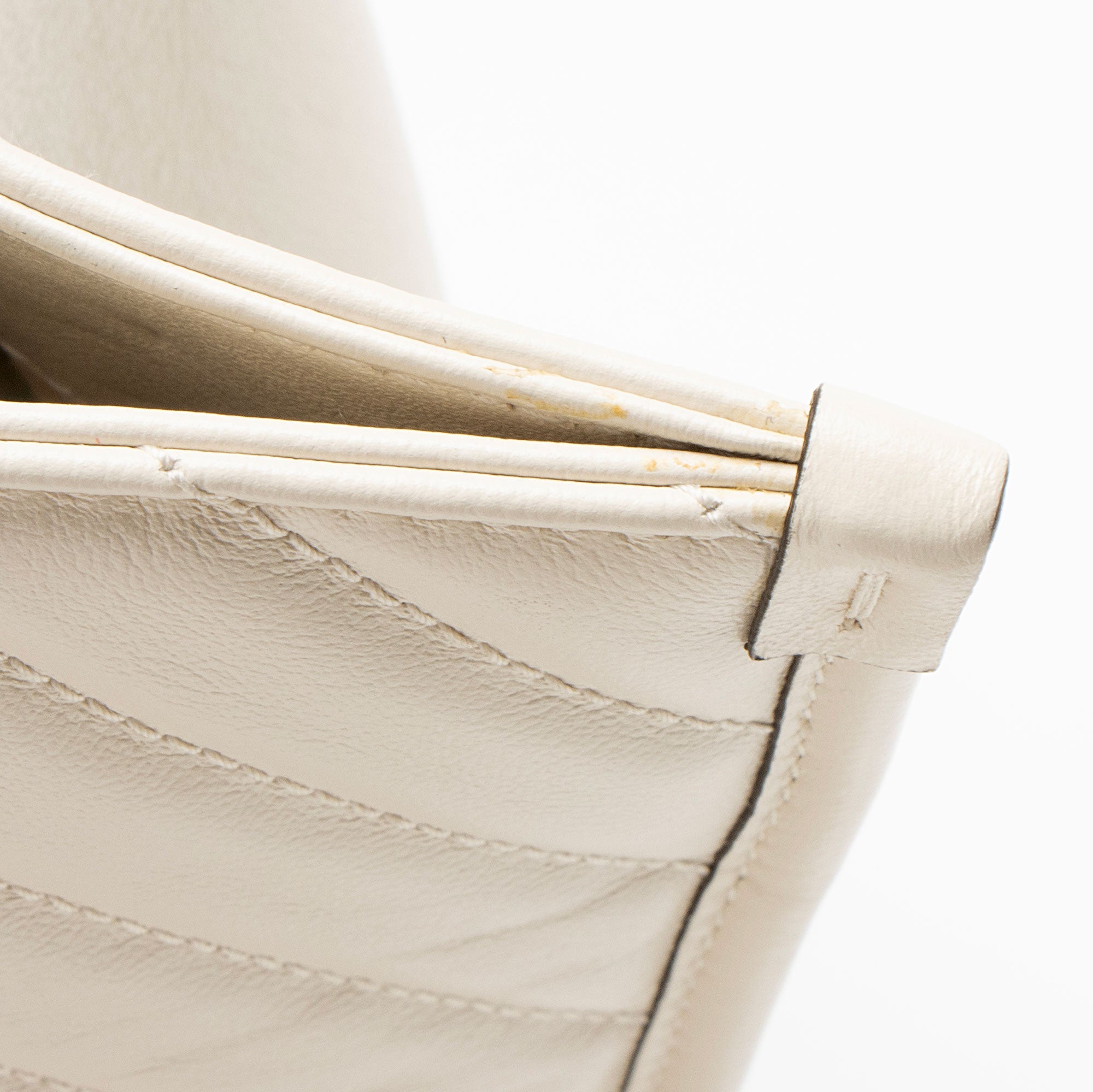 Gucci Diagonal Matelasse Leather GG Marmont Tote